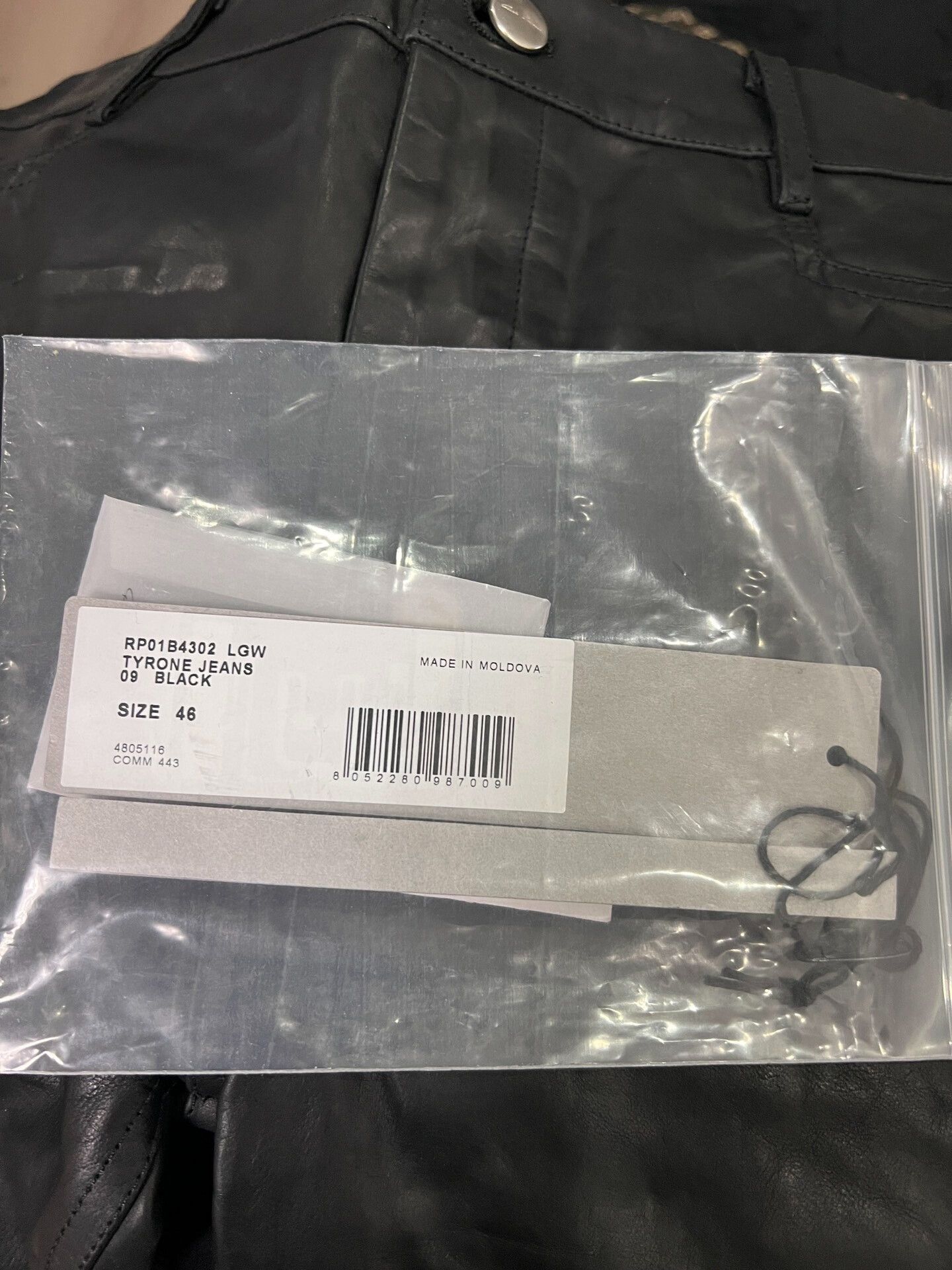 Rick Owens Rick Owens Black Leather Pants Size US 30 / EU 46 - 6 Thumbnail