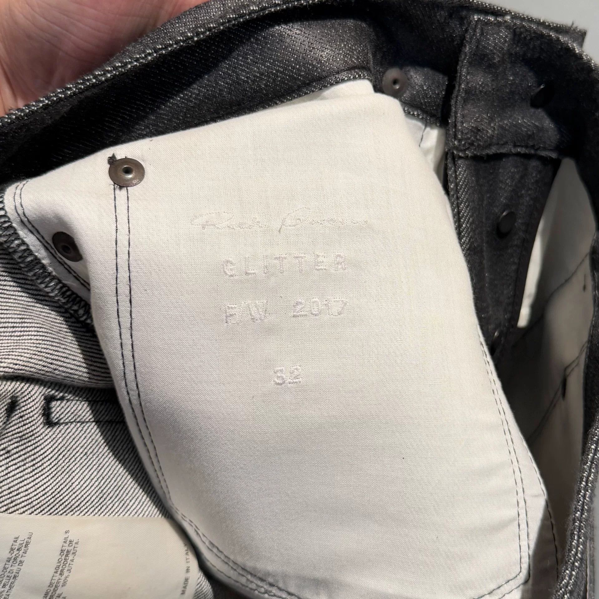 Rick Owens Rick Owens Stylish Denim Pants Size US 32 / EU 48 - 7 Thumbnail