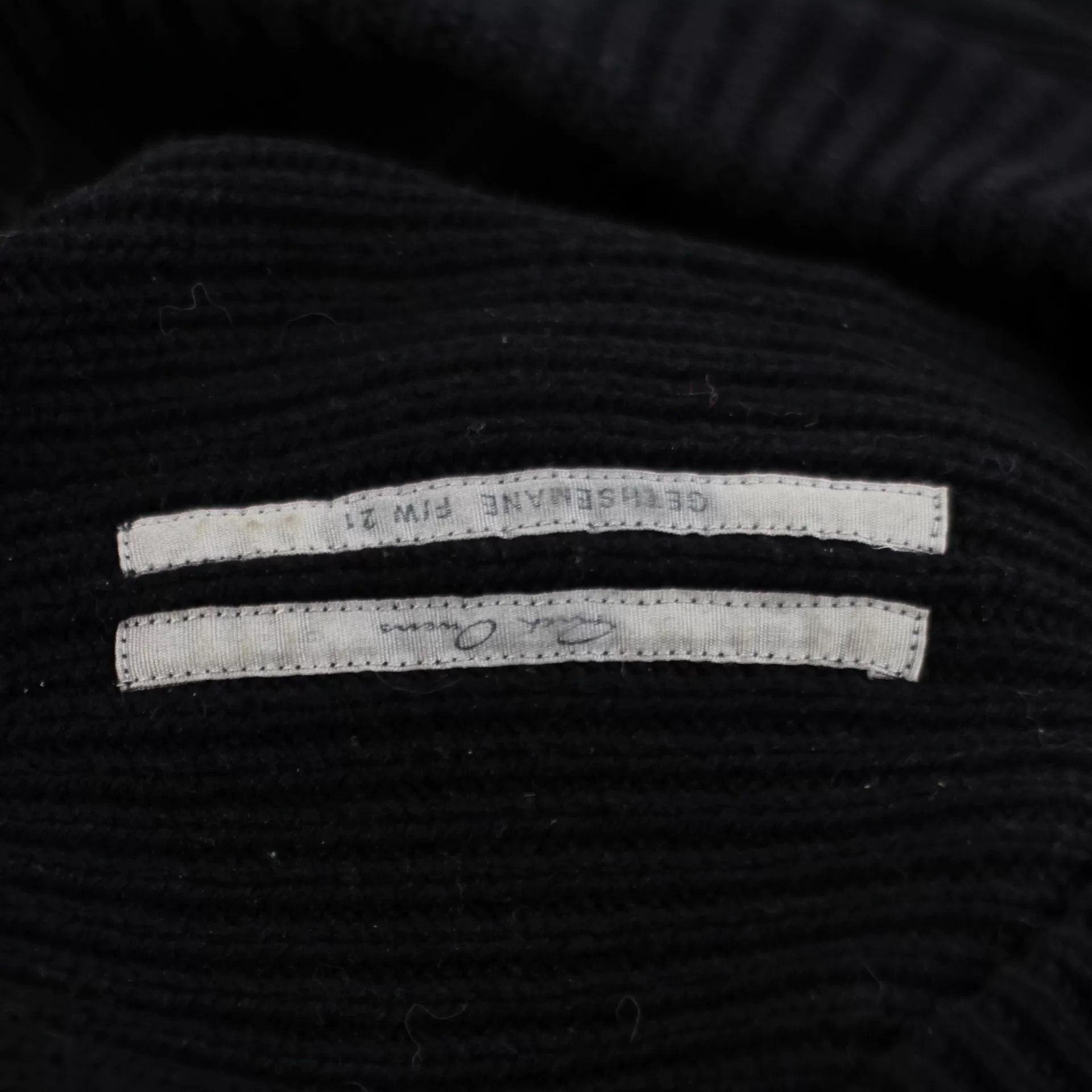 Rick Owens Rick Owens Wool Base Layer Top Size US S / EU 44-46 / 1 - 4 Thumbnail