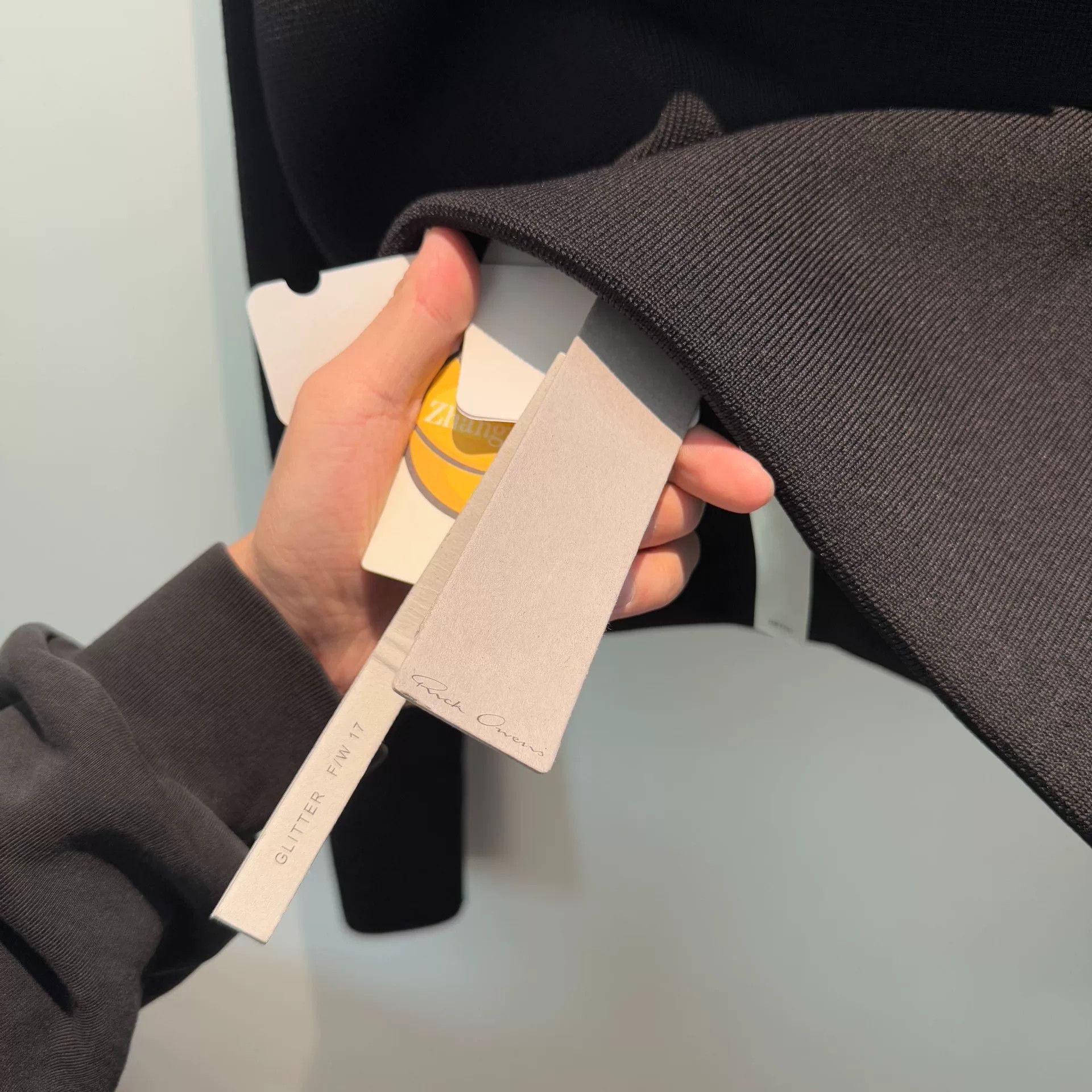 Rick Owens Rick Owens Unique Long Sleeve Top Size US M / EU 48-50 / 2 - 6 Thumbnail