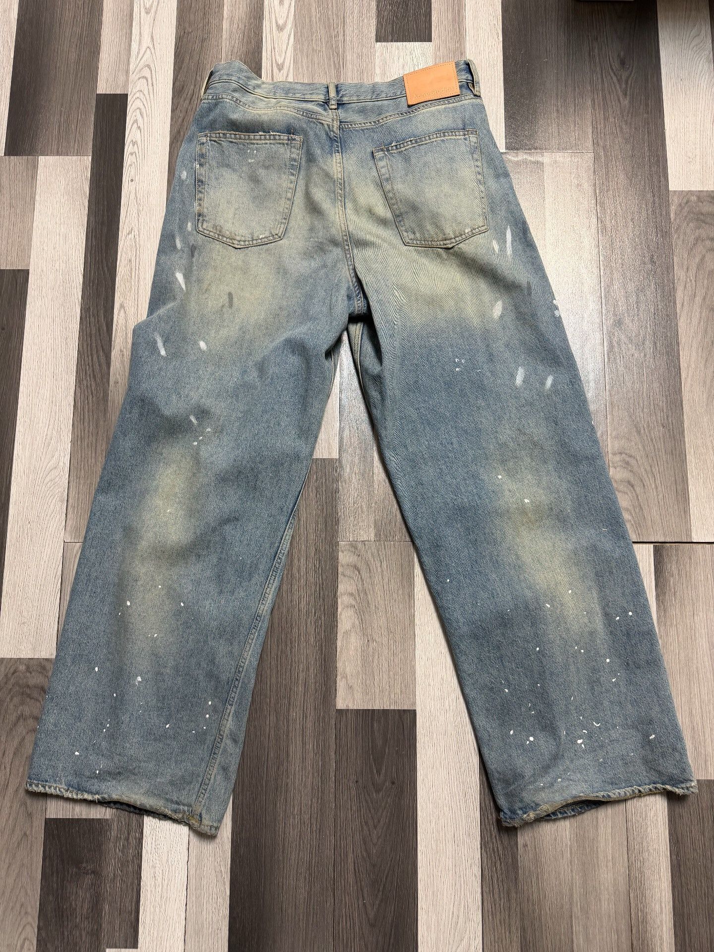 Acne Studios Acne Studios Blue Baggy Denim Jeans Size US 32 / EU 48 - 2 Thumbnail
