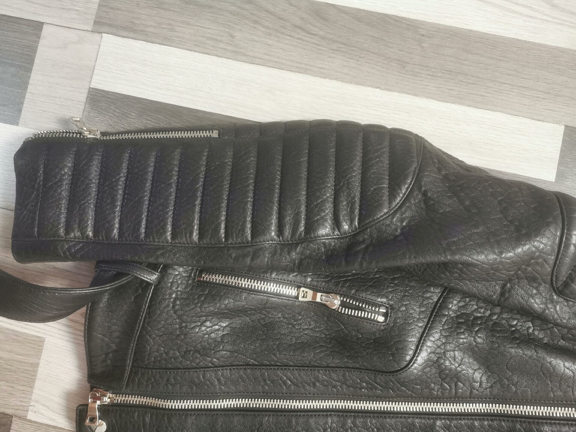 Balmain Classic Black Balmain Leather Jacket Size US M / EU 48-50 / 2 - 3 Thumbnail