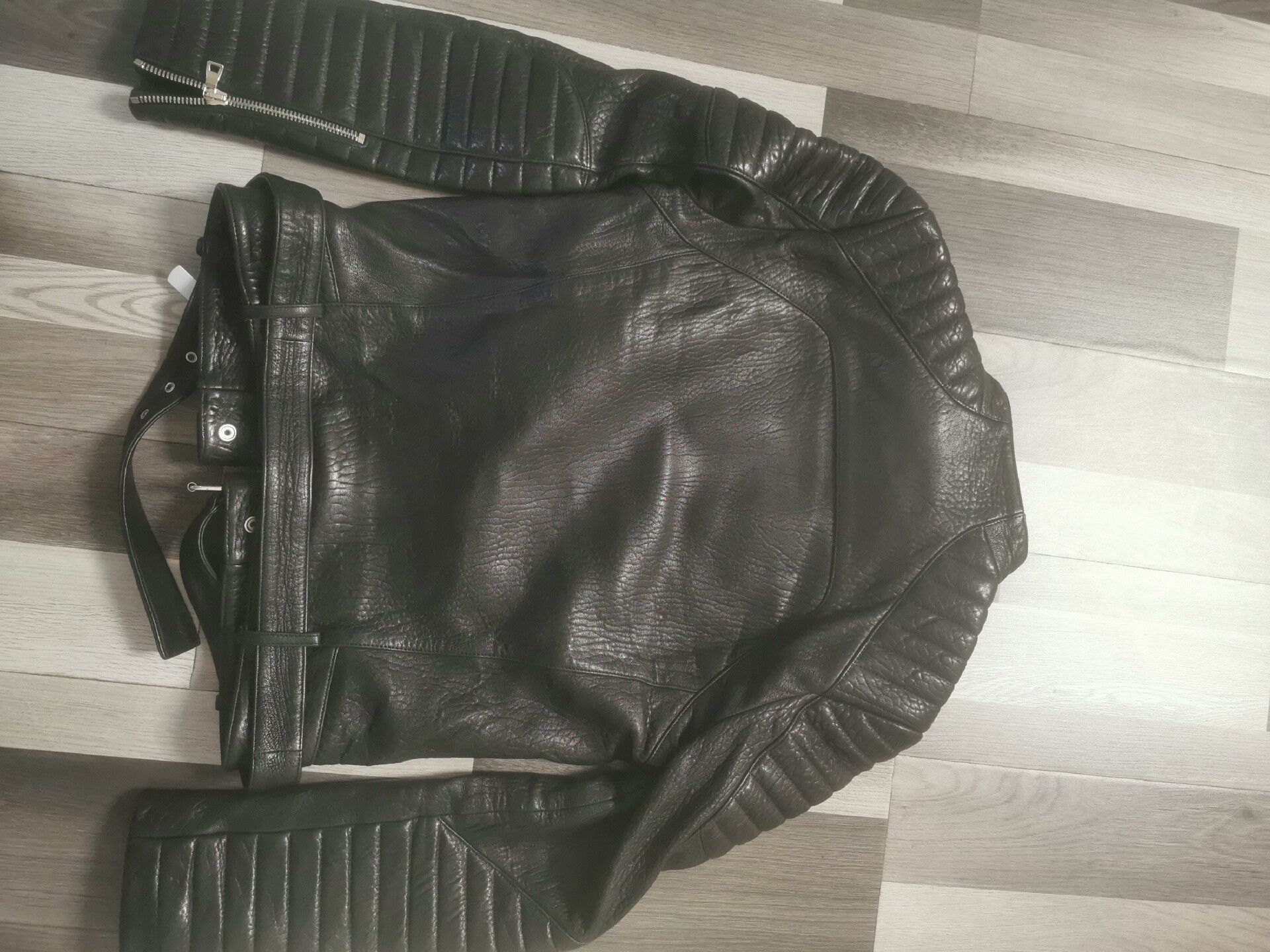 Balmain Classic Black Balmain Leather Jacket Size US M / EU 48-50 / 2 - 4 Thumbnail