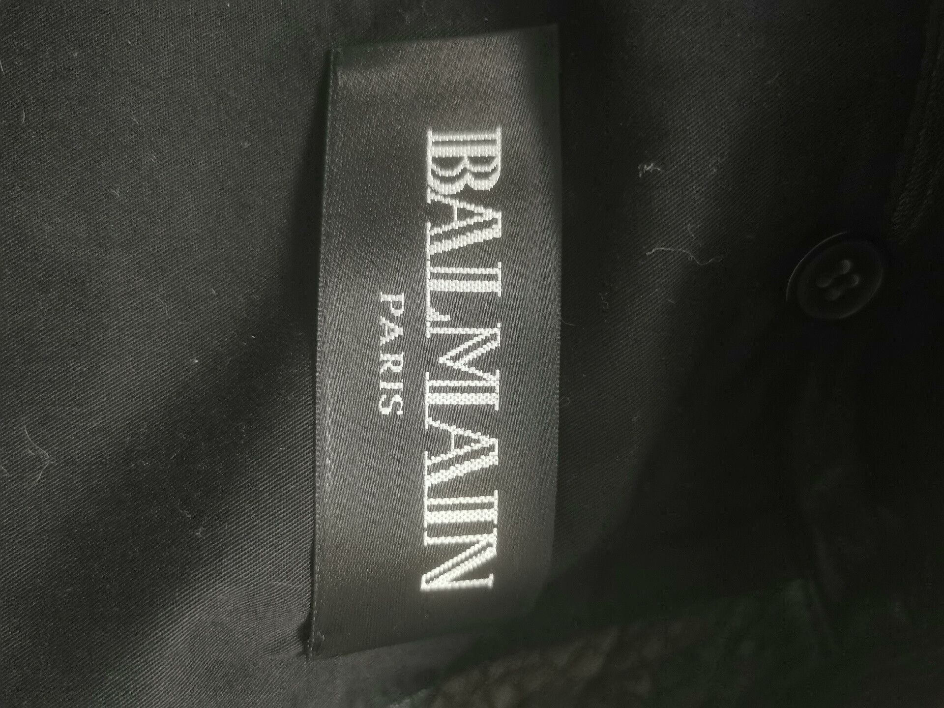 Balmain Classic Black Balmain Leather Jacket Size US M / EU 48-50 / 2 - 6 Thumbnail