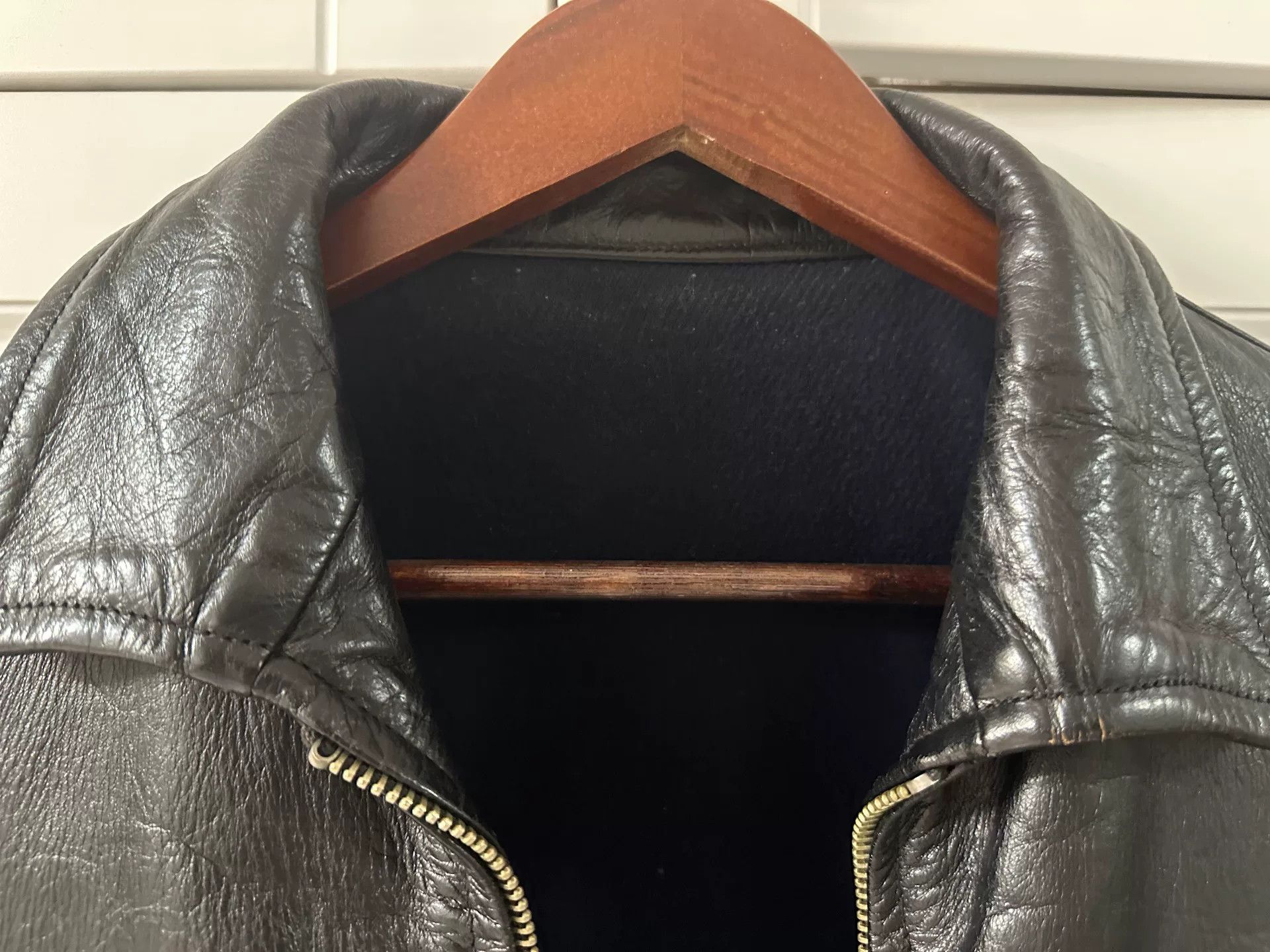 Freewheelers Freewheelers Leather Jacket Classic Style Size US XXS / EU 40 - 3 Thumbnail