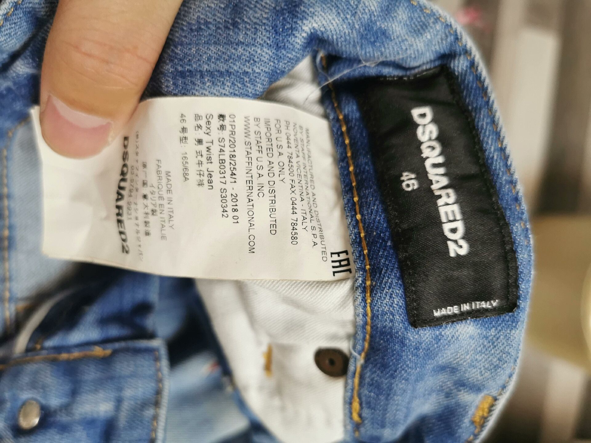 Dsquared2 Dsquared2 Classic Graffiti Denim Jeans 46 Size US 30 / EU 46 - 4 Thumbnail