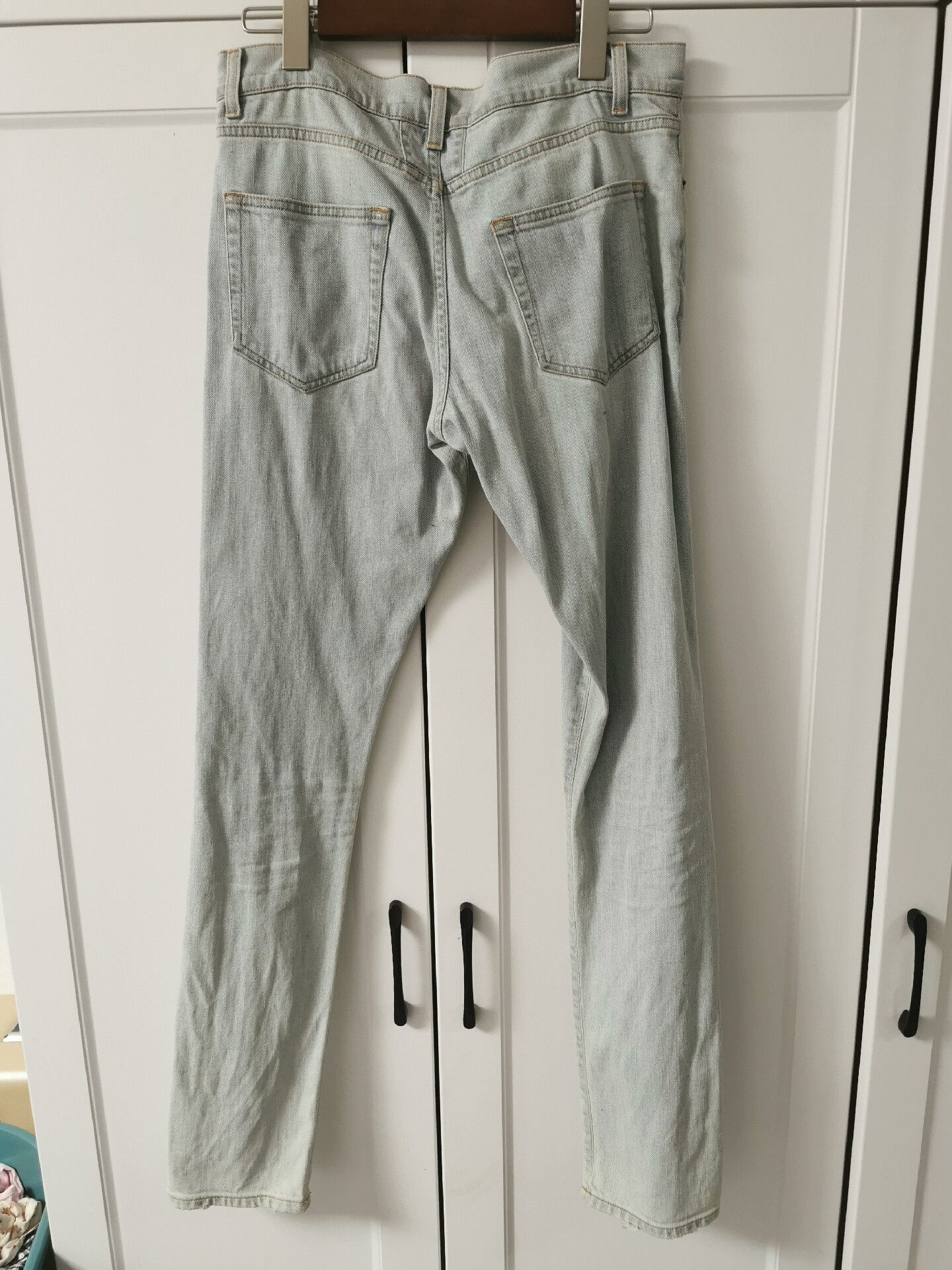 Saint Laurent Paris Saint Laurent Light Blue Jeans Size 30 Size US 30 / EU 46 - 2 Thumbnail
