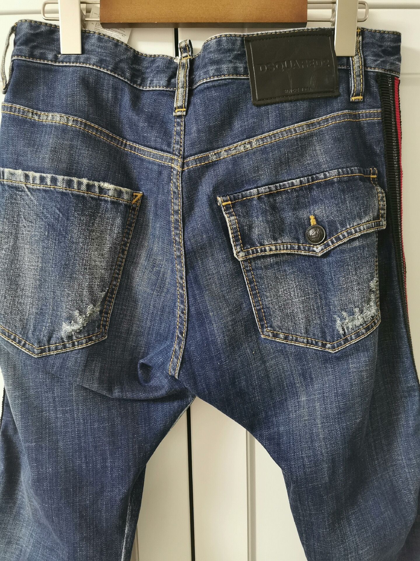 Dsquared2 DSquared2 Denim Pants with Side Stripes Size US 30 / EU 46 - 5 Thumbnail