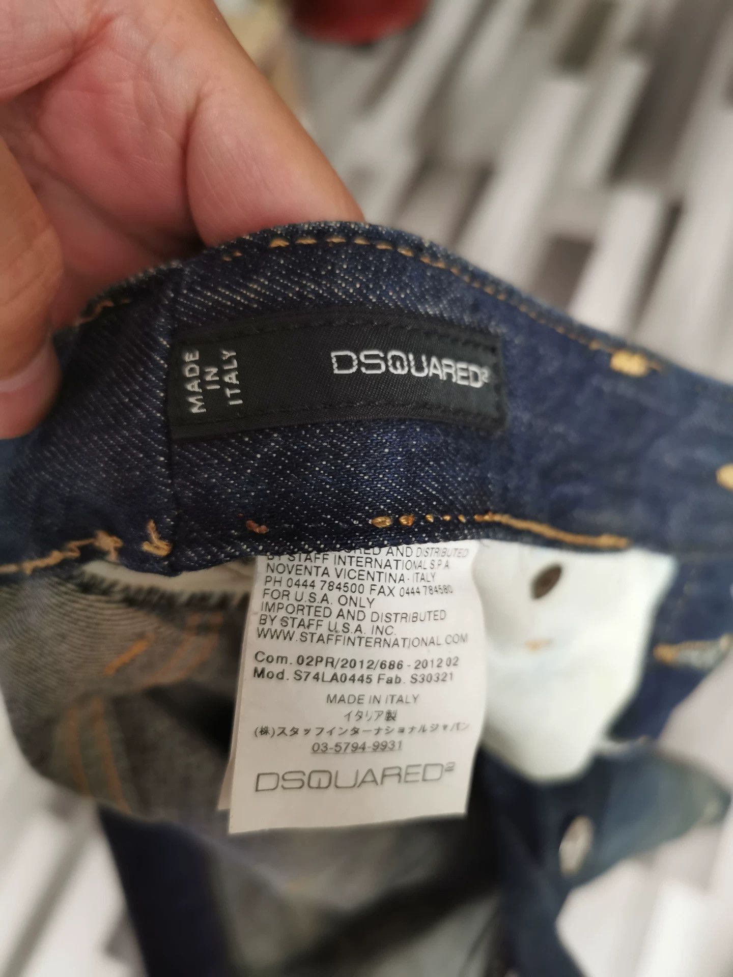 Dsquared2 Dsquared2 Denim Jeans with Alterations Size US 28 / EU 44 - 3 Thumbnail