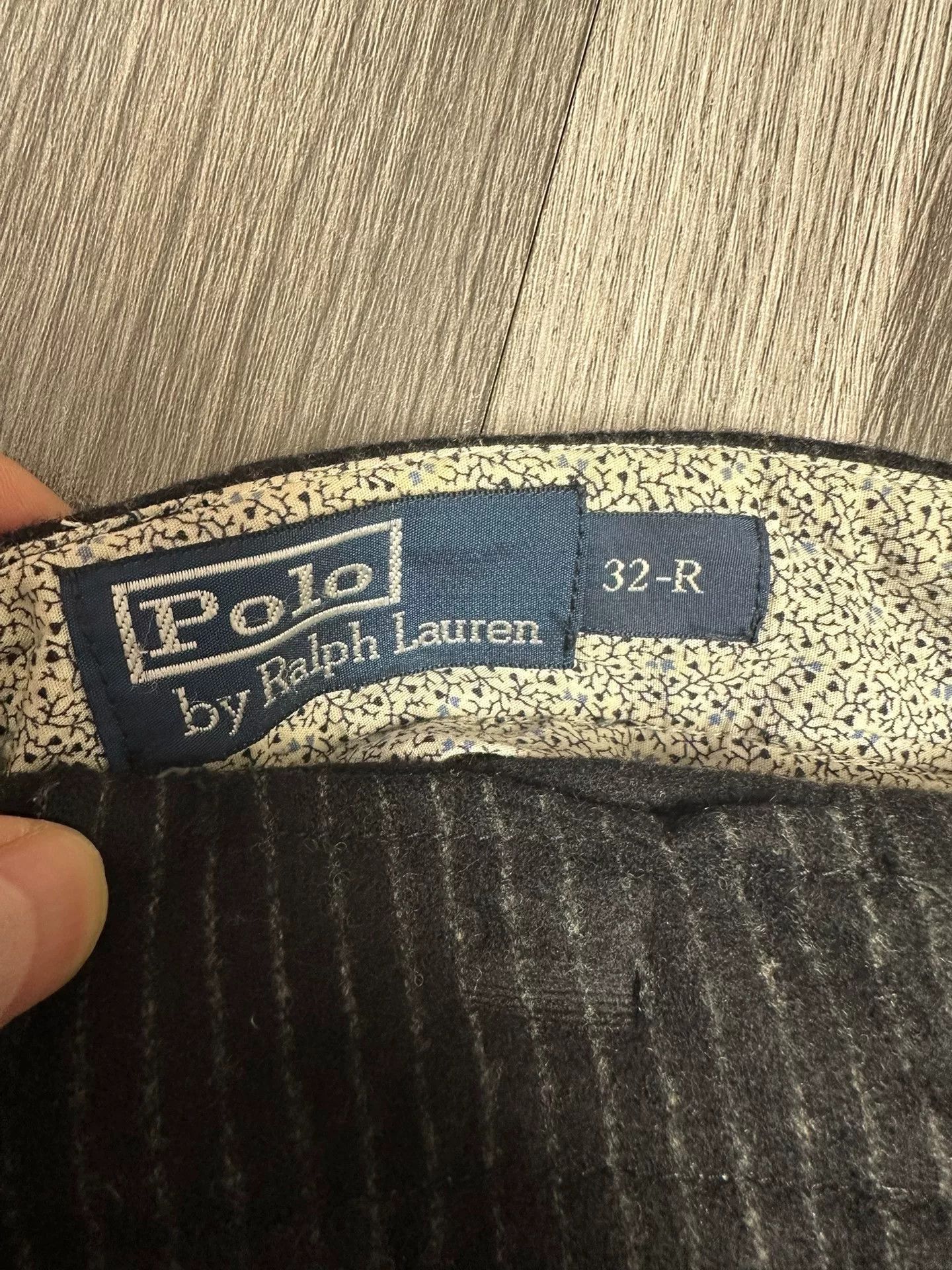 Polo Ralph Lauren Polo Ralph Lauren Black Striped Trousers Size US 32 / EU 48 - 2 Thumbnail