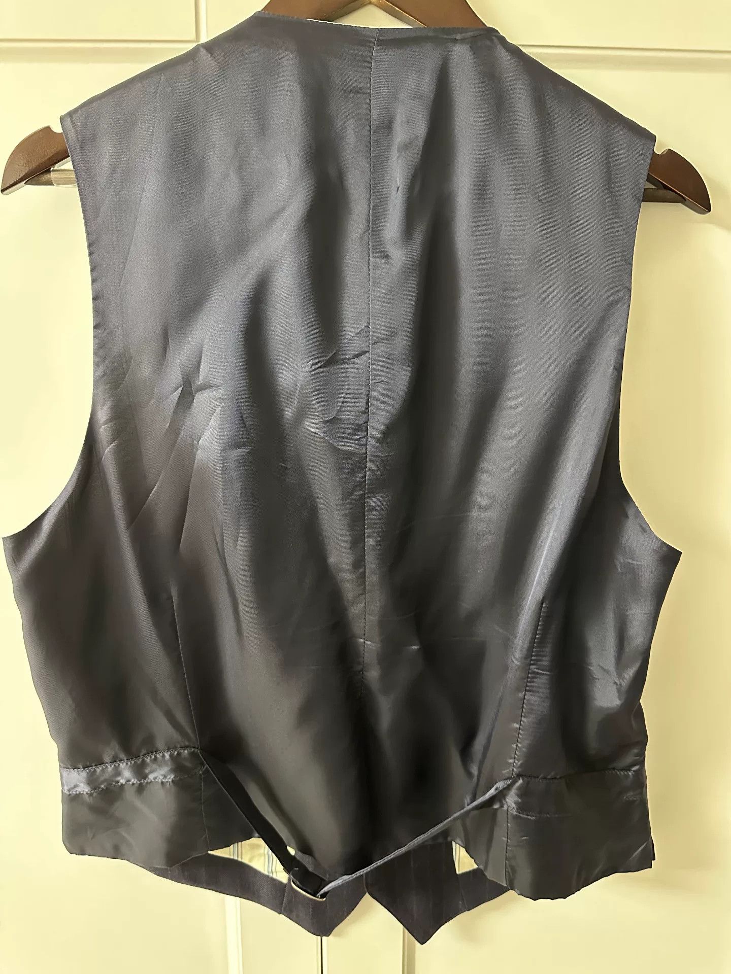 Polo Ralph Lauren Ralph Lauren Blue Striped Vest, Italy Made Size US M / EU 48-50 / 2 - 3 Thumbnail