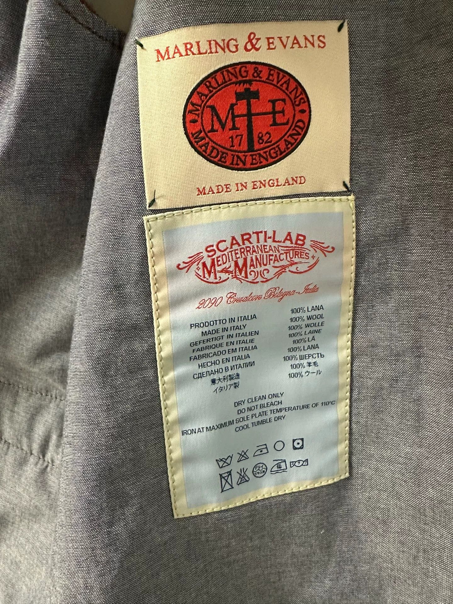 Scarti-Lab Scarti Lab Wool Vest Size M Size US M / EU 48-50 / 2 - 4 Thumbnail