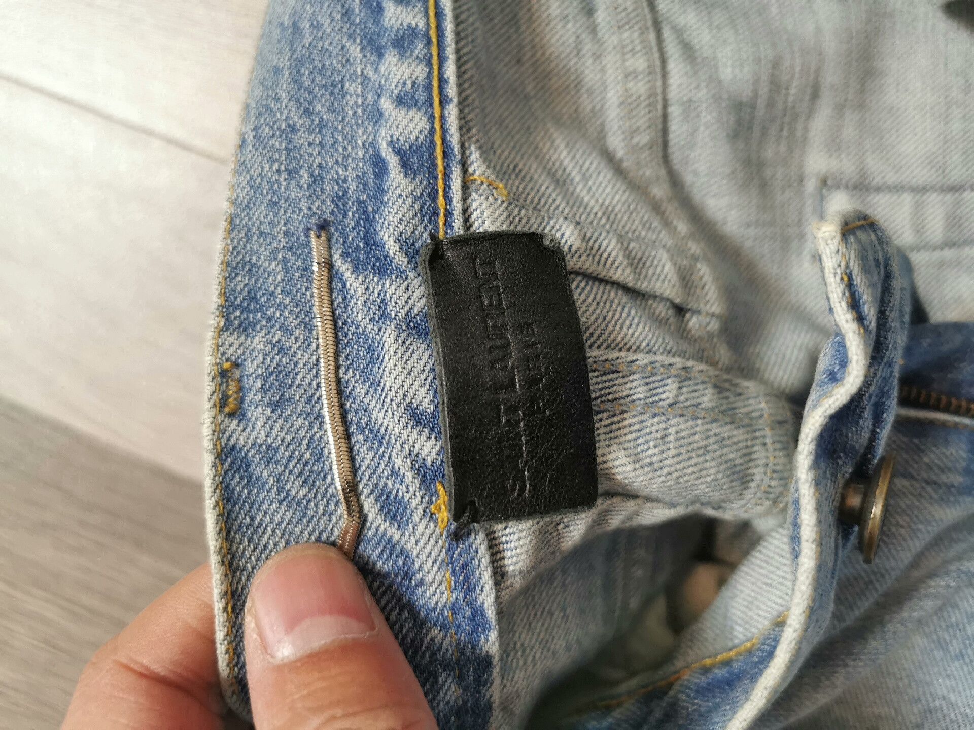 Saint Laurent Paris Saint Laurent Classic Light Blue Jeans Size US 31 - 3 Thumbnail