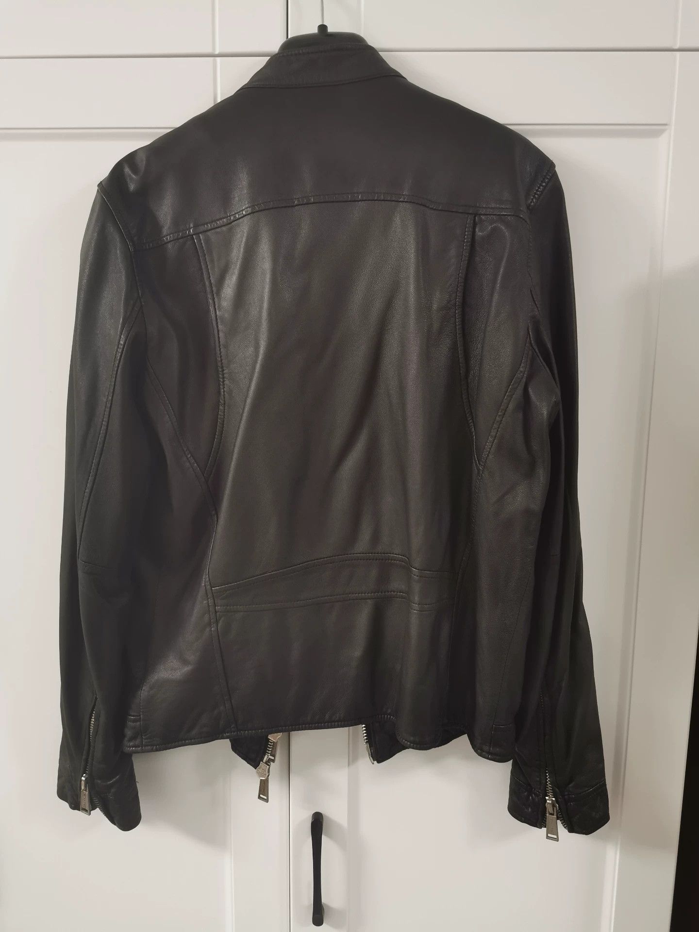 Dsquared2 Soft Black Leather Jacket from Dsquared2 Size US S / EU 44-46 / 1 - 2 Thumbnail