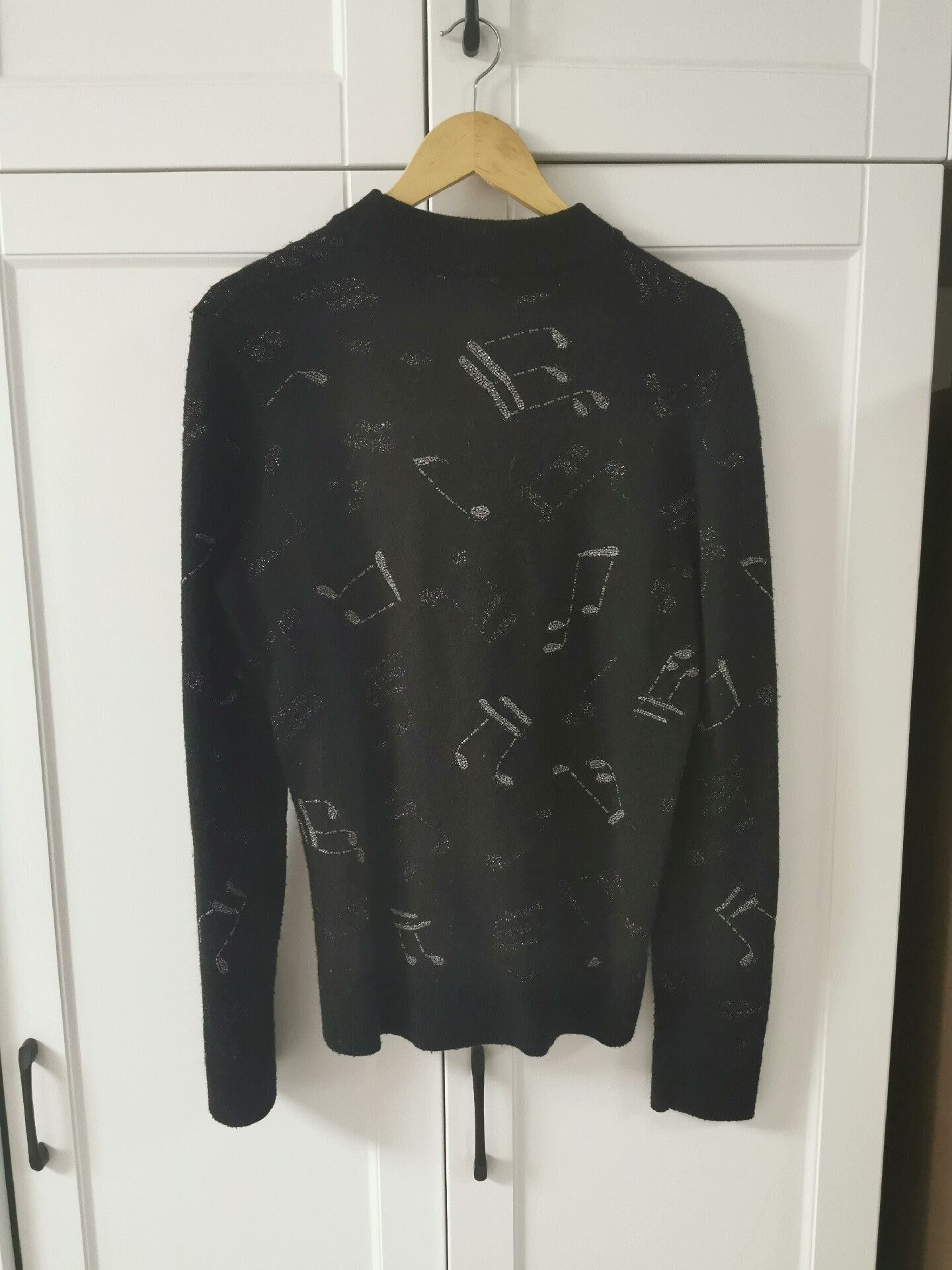 Saint Laurent Paris Saint Laurent Classic Black Sweater Size US L / EU 52-54 / 3 - 2 Thumbnail