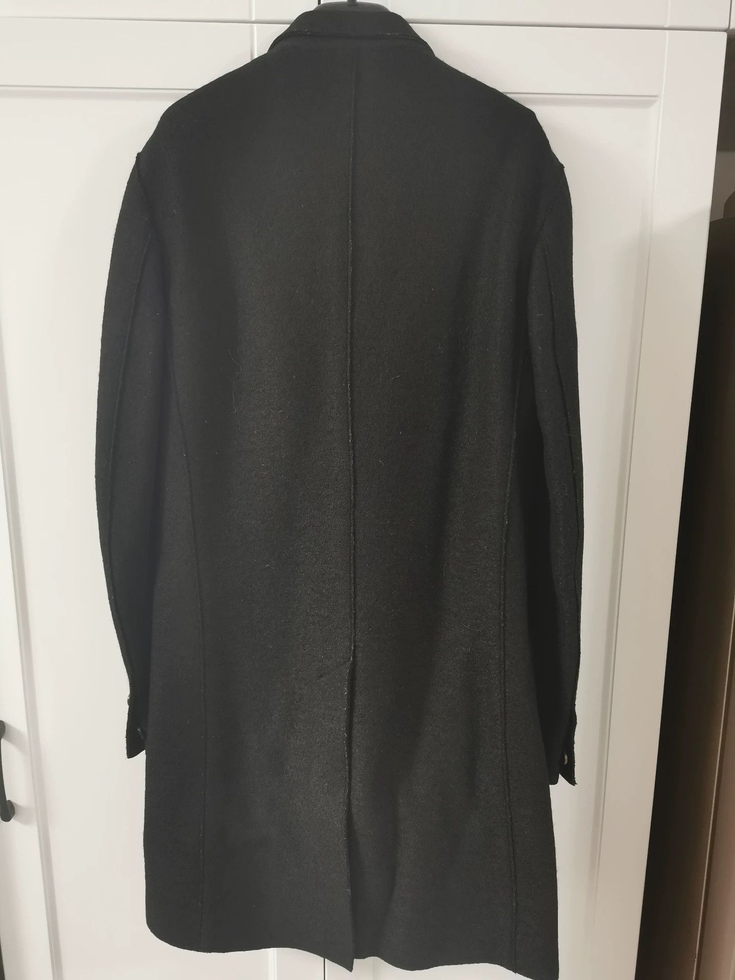 Neil Barrett Neil Barrett Wool Coat in Black Size US M / EU 48-50 / 2 - 2 Thumbnail