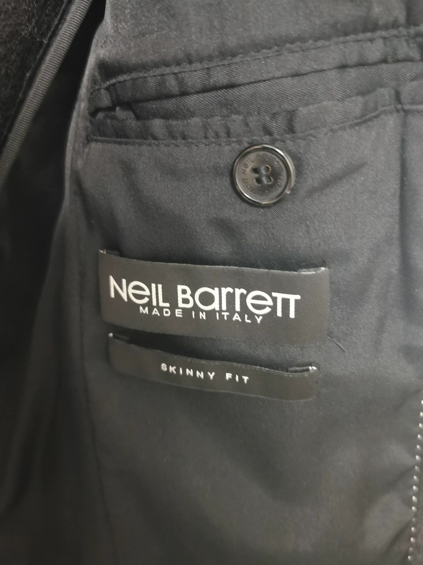 Neil Barrett Neil Barrett Wool Coat in Black Size US M / EU 48-50 / 2 - 5 Thumbnail