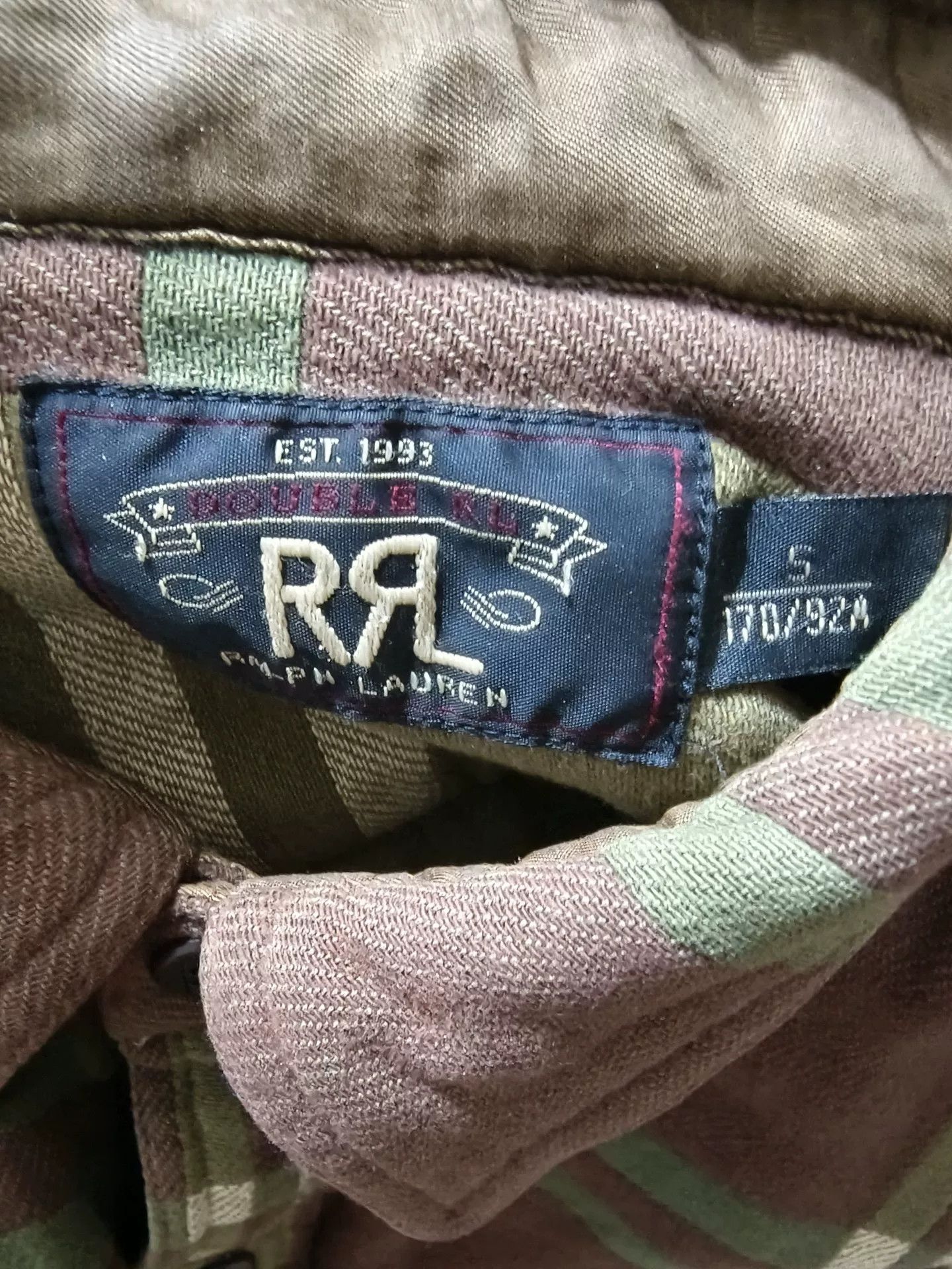 RRL Ralph Lauren RRL Plaid Jacquard Workshirt for Fall Size US S / EU 44-46 / 1 - 4 Thumbnail