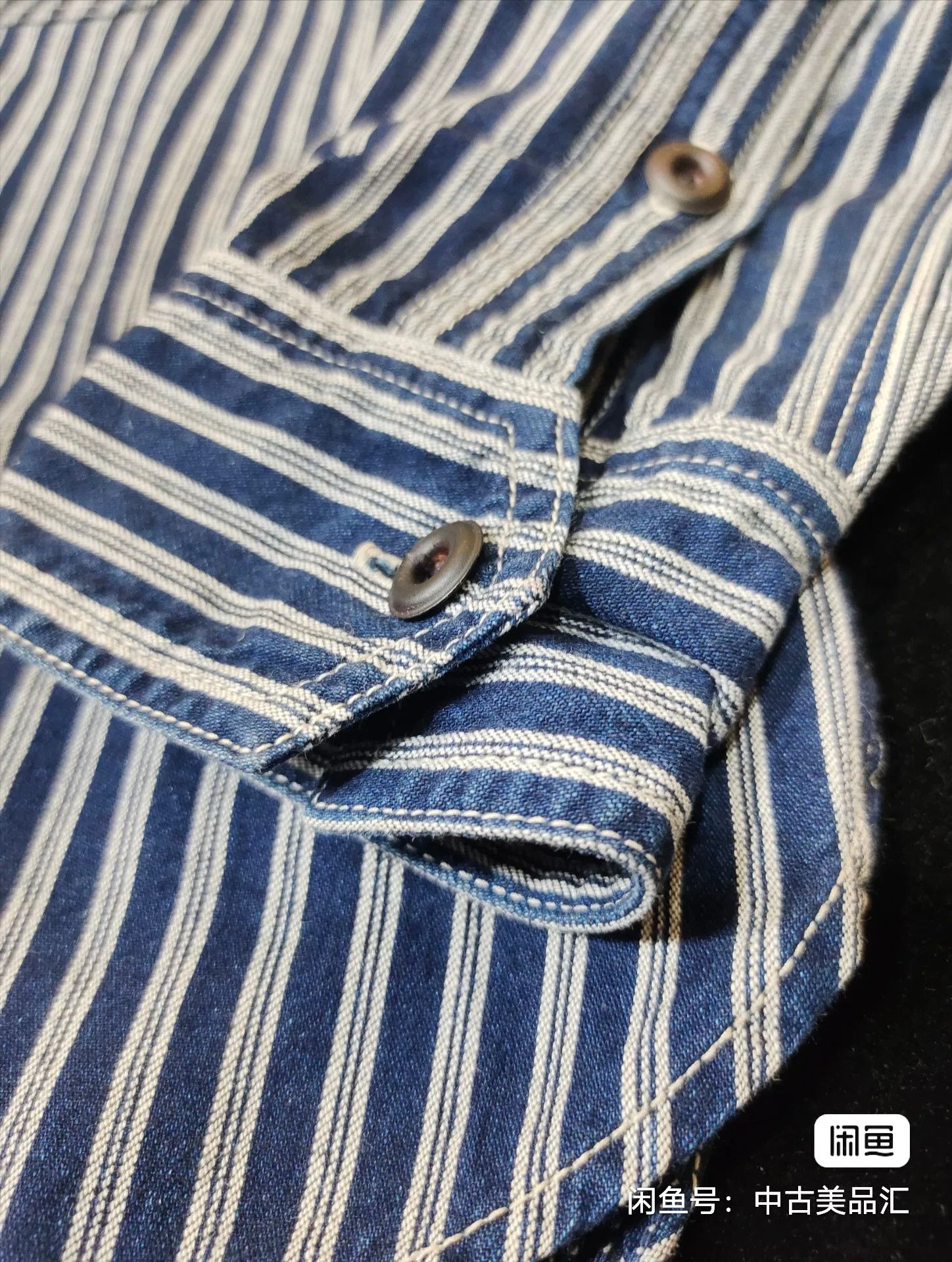 Freewheelers Early Limited Edition Striped Shirt Size US M / EU 48-50 / 2 - 7 Thumbnail