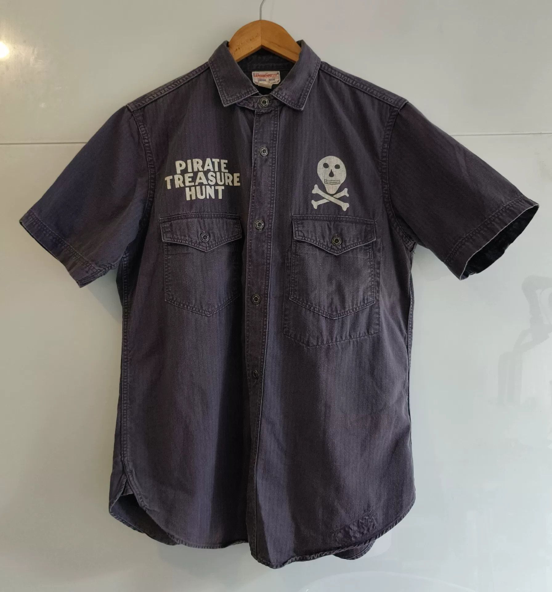 Freewheelers FREEWHEELERS Limited Edition Short Sleeve Shirt Size US L / EU 52-54 / 3 - 3 Thumbnail