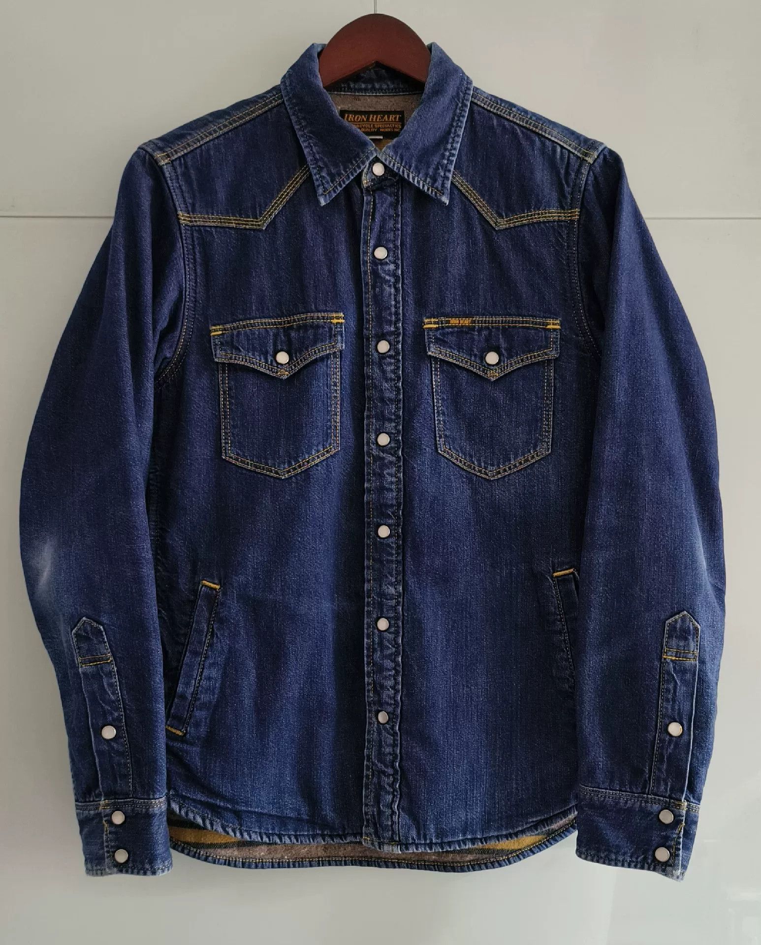Iron Heart Vintage Denim Western Shirt Size US M / EU 48-50 / 2 - 3 Thumbnail