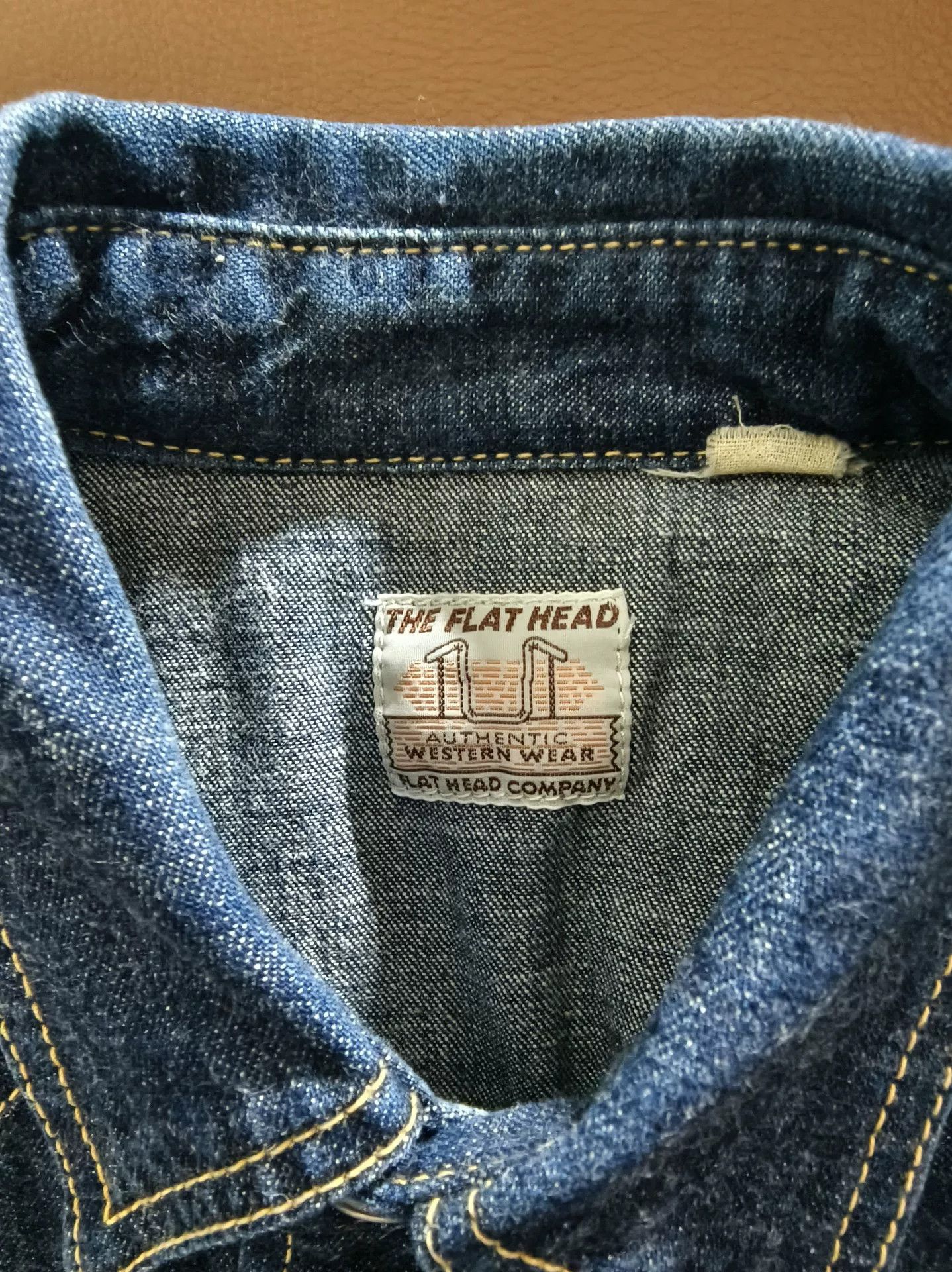 The Flat Head Embroidered Denim Western Shirt Size US XXS / EU 40 - 5 Thumbnail