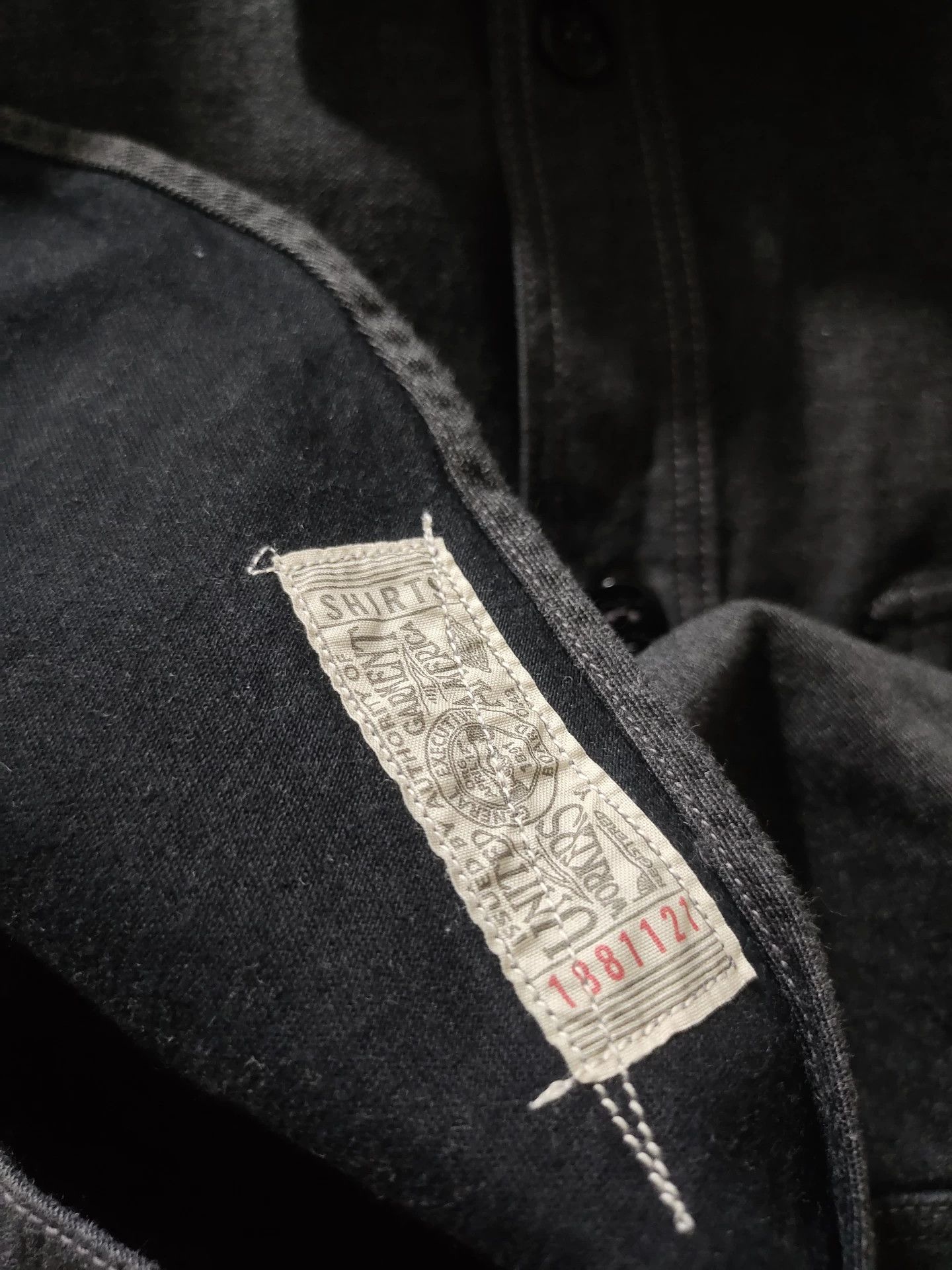 Warehouse & Co. Freewheelers Autumn Winter Navy Shirt Size US M / EU 48-50 / 2 - 7 Thumbnail