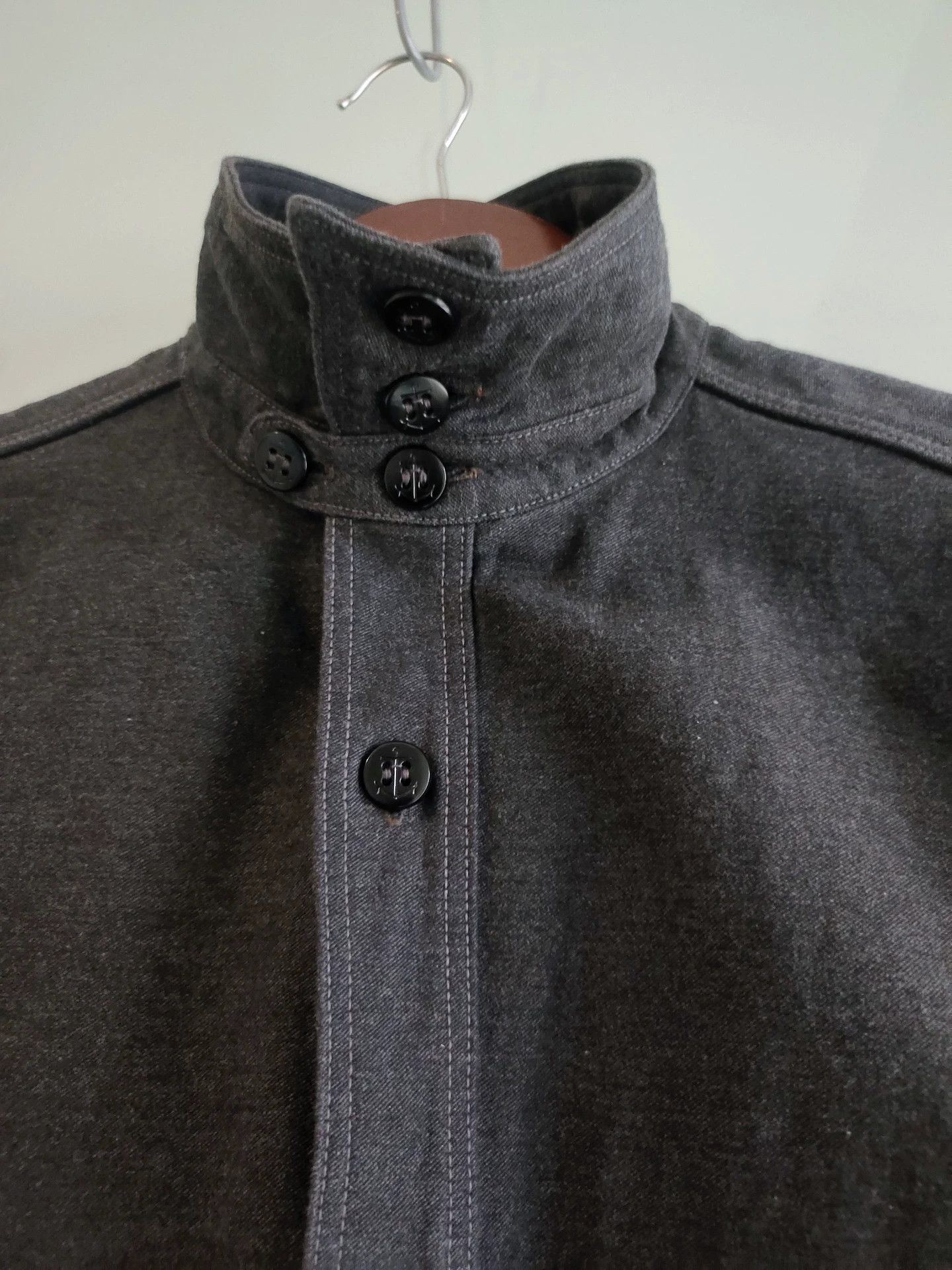 Warehouse & Co. Freewheelers Autumn Winter Navy Shirt Size US M / EU 48-50 / 2 - 5 Thumbnail