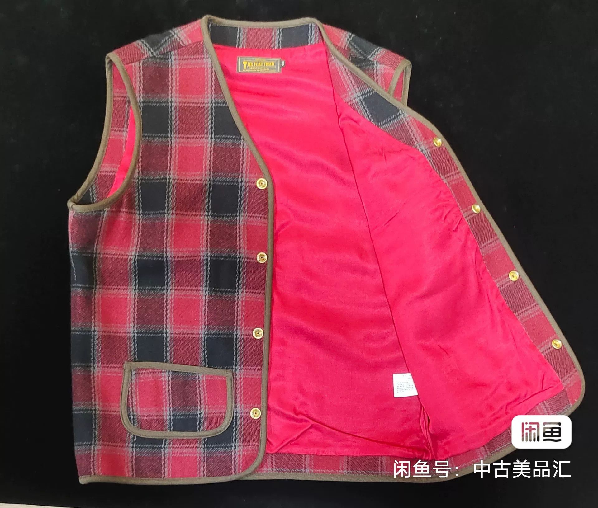 The Flat Head The Flat Head Wool Vest Made in Japan Size US XXS / EU 40 - 3 Thumbnail