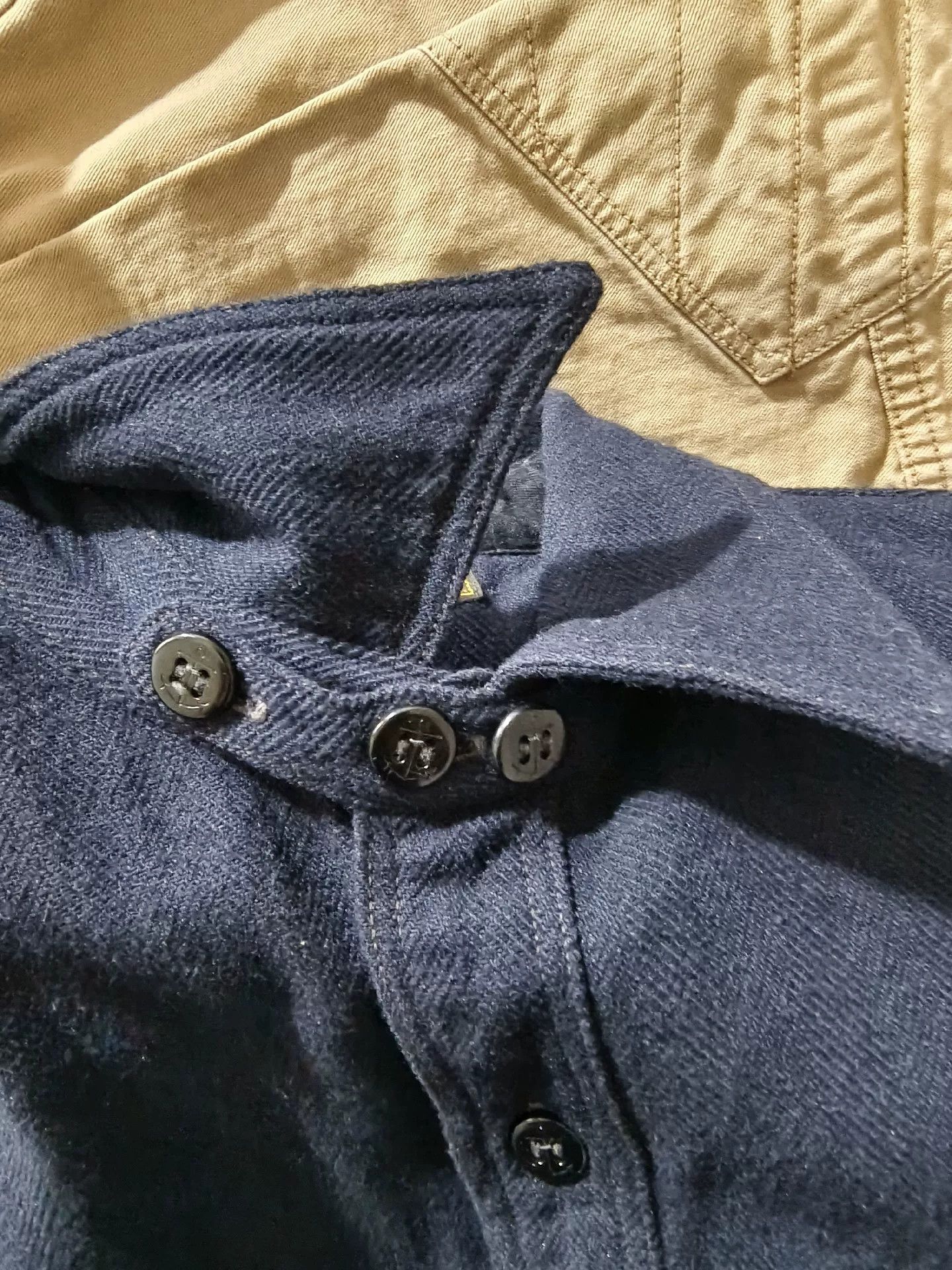 Freewheelers US Navy Officer Wool Shirt Size US XS / EU 42 / 0 - 5 Thumbnail