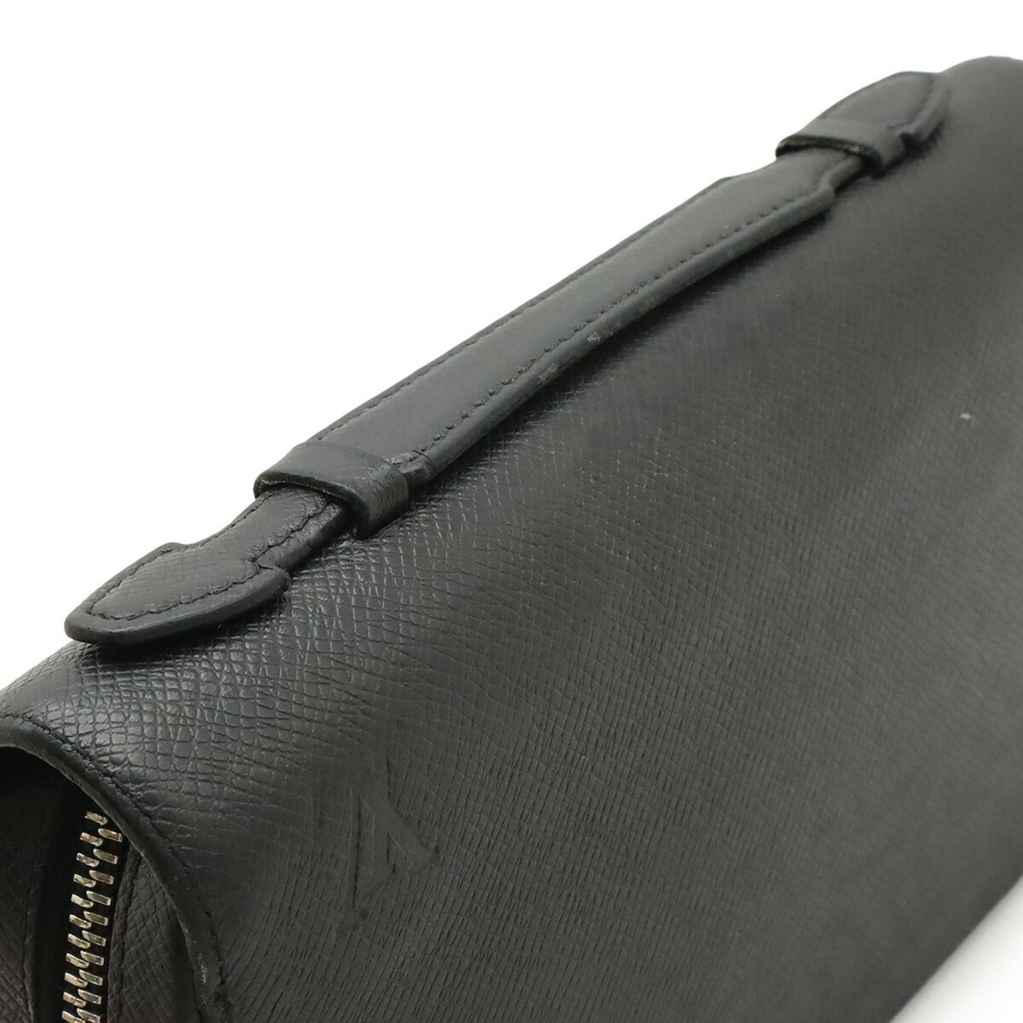 Other LOUIS VUITTON Taiga Zippy XL Round Long Wallet, Travel Case, Second Bag, Noir, Black, M44275 Size ONE SIZE - 5 Thumbnail