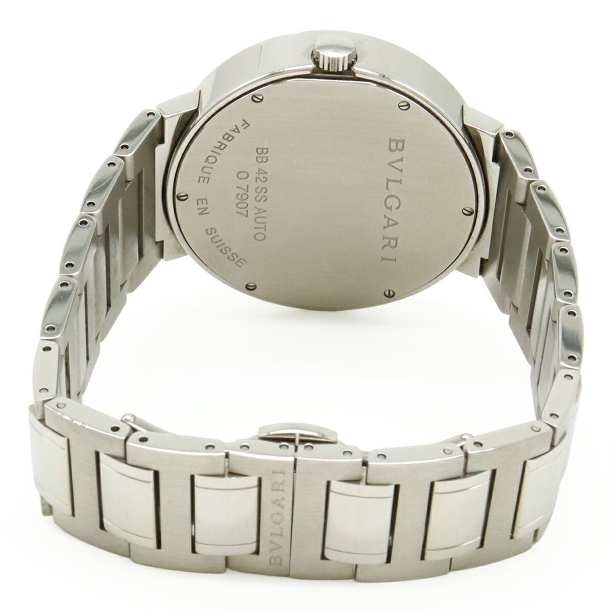 Other BVLGARI Black Dial Stainless Steel Automatic Men's Watch BB42SS Size ONE SIZE - 8 Thumbnail