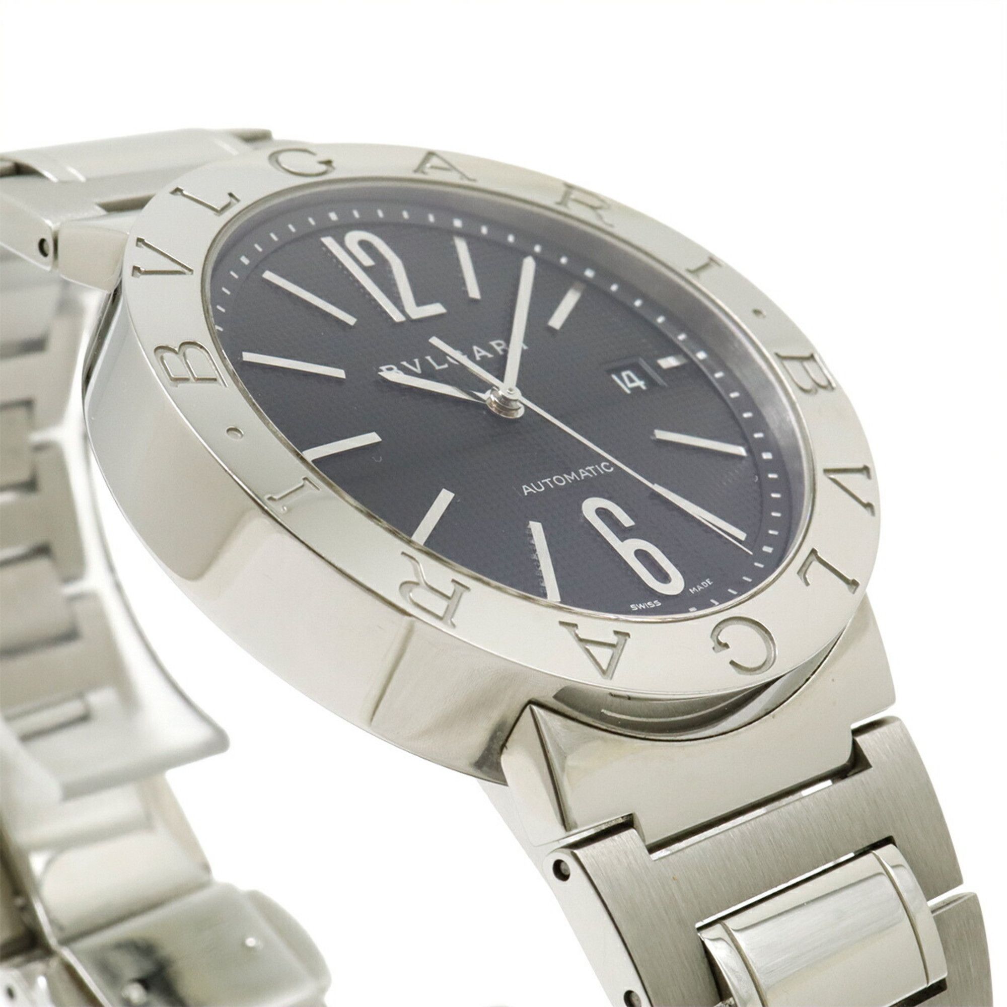 Other BVLGARI Black Dial Stainless Steel Automatic Men's Watch BB42SS Size ONE SIZE - 6 Thumbnail