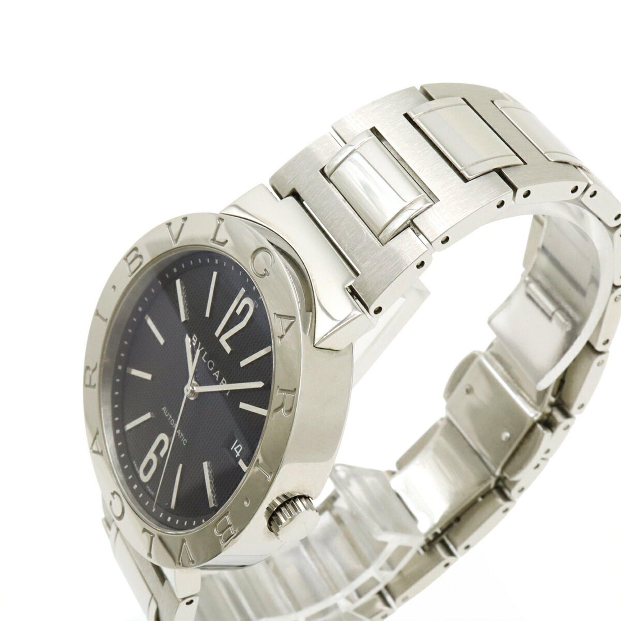 Other BVLGARI Black Dial Stainless Steel Automatic Men's Watch BB42SS Size ONE SIZE - 7 Thumbnail