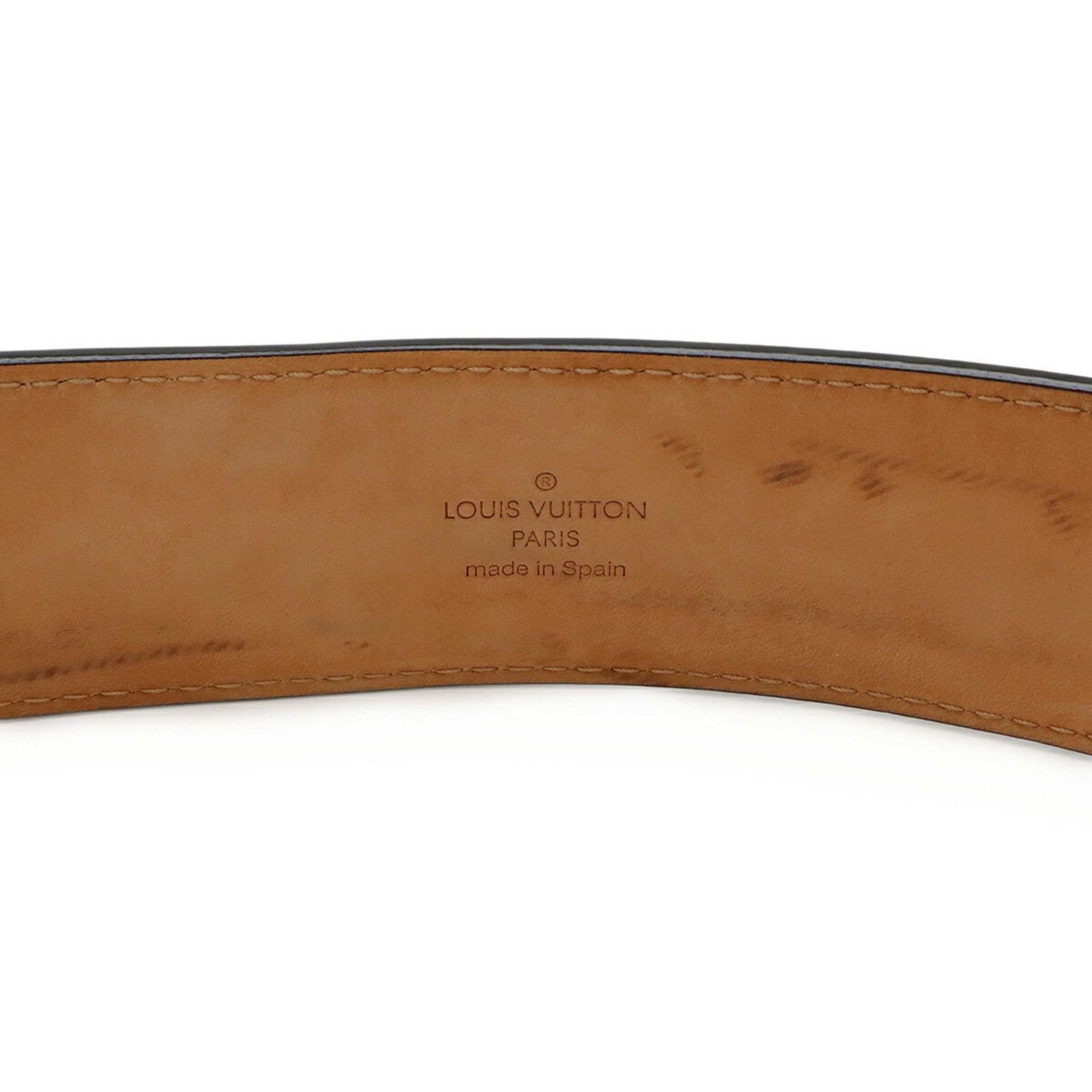Other LOUIS VUITTON Santur Jeans Belt, Leather, Noir, Black, Men's, #80, M6812W Size ONE SIZE - 8 Thumbnail