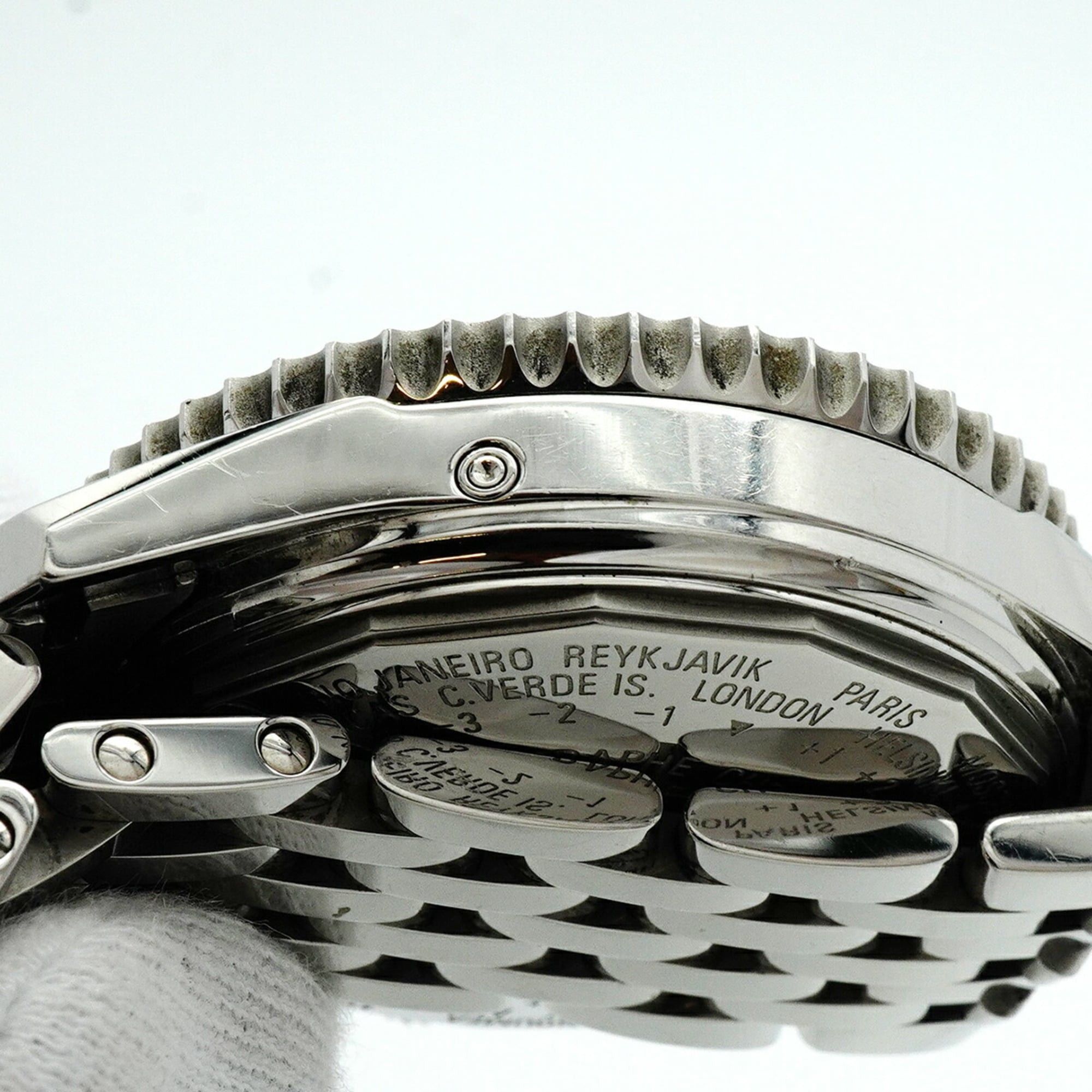 Breitling Montbrillant A21330 Silver Dial Men's Watch
