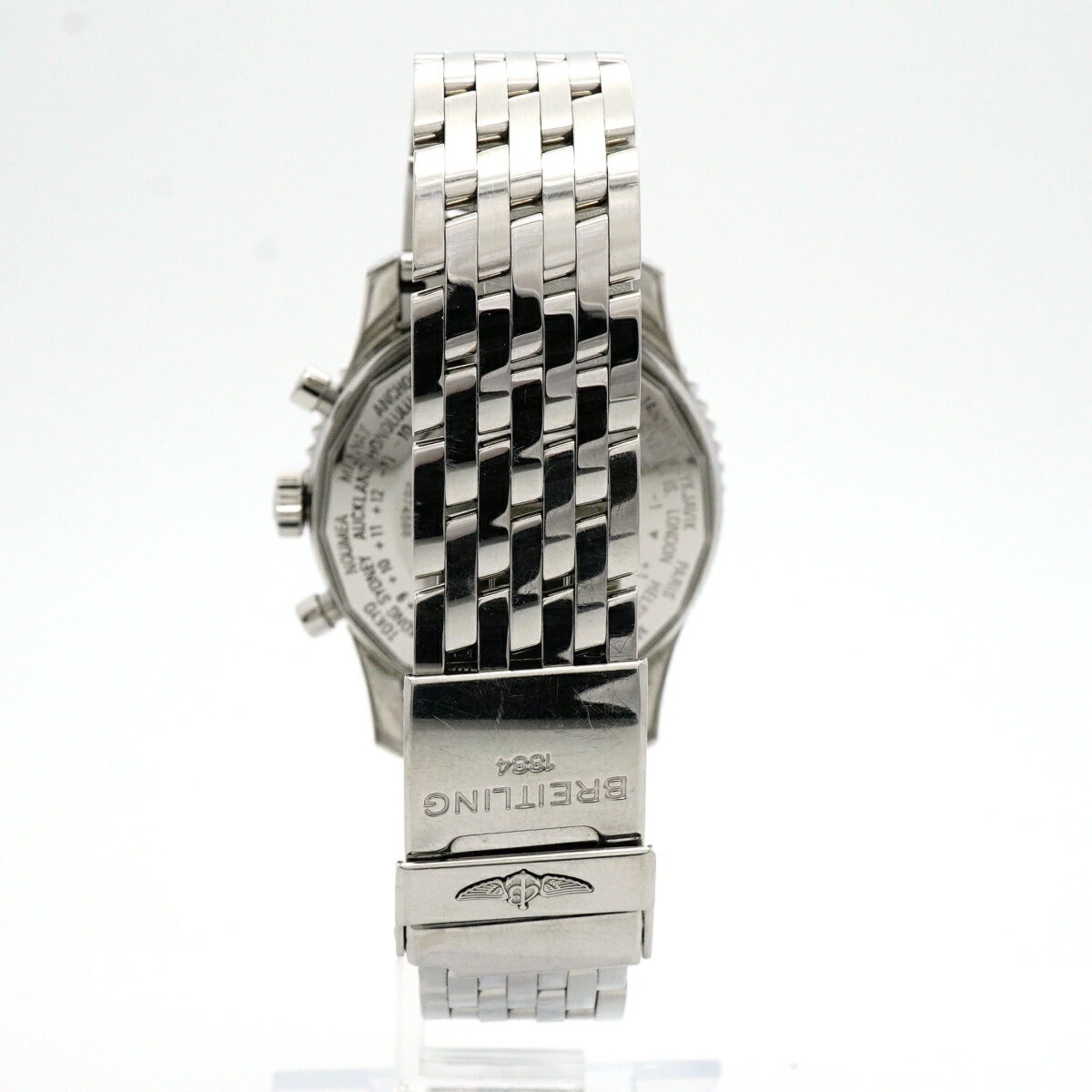 Breitling Montbrillant A21330 Silver Dial Men's Watch