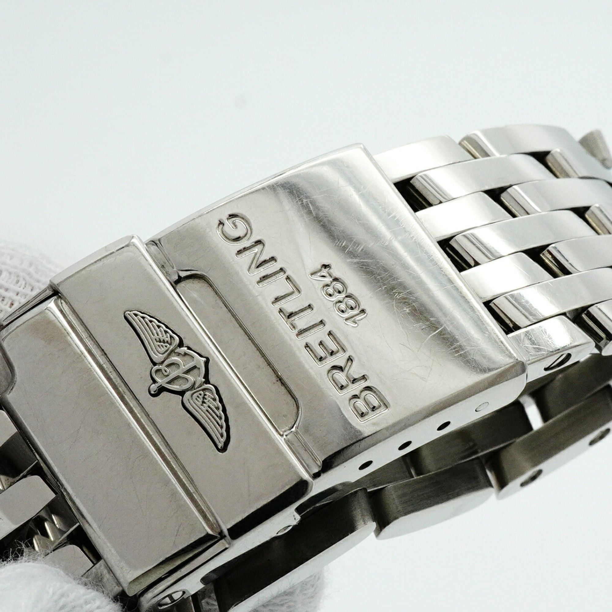 Breitling Montbrillant A21330 Silver Dial Men's Watch
