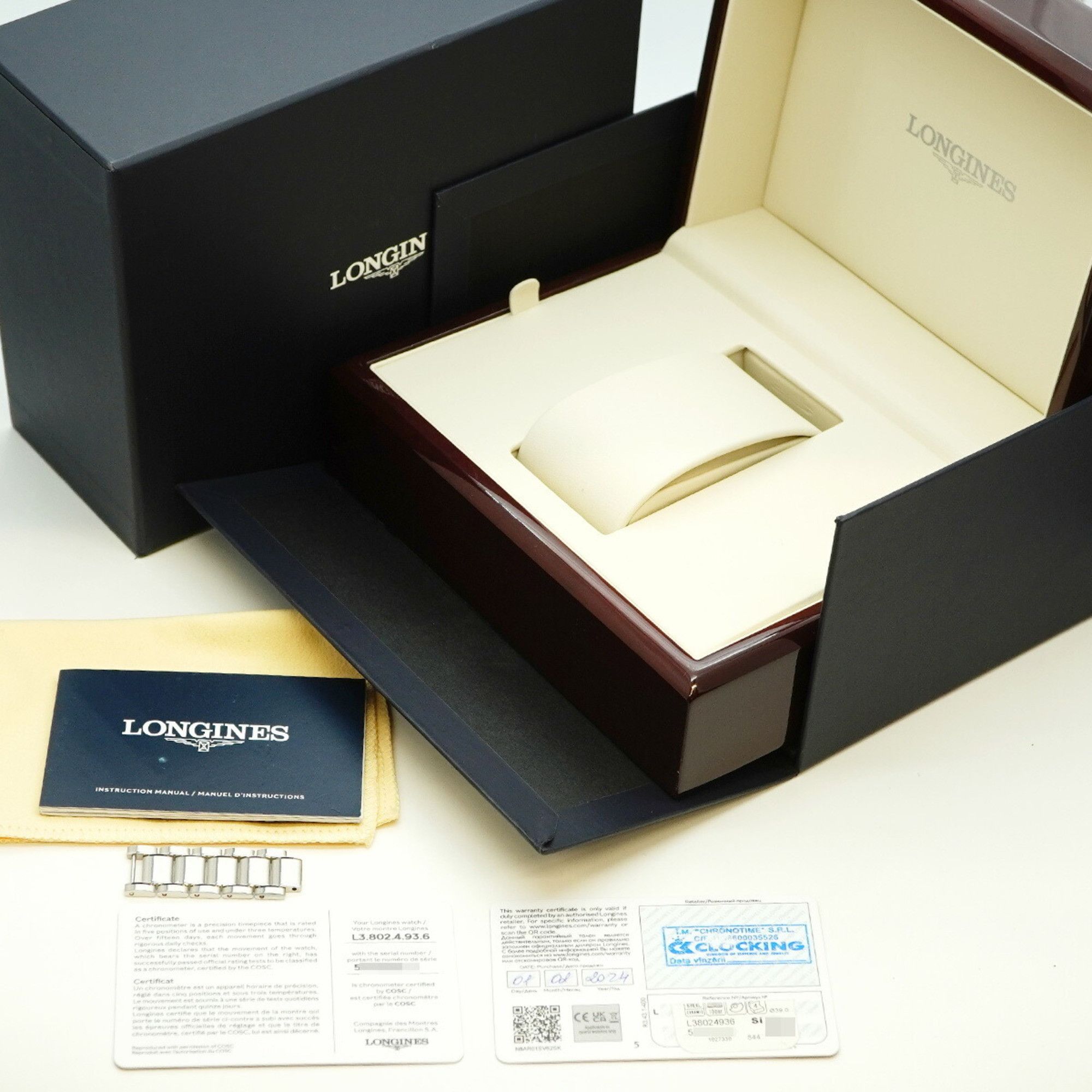 Other Longines Spirit Zulu Time L3.802.4.93.6 Navy Dial Men's Watch Size ONE SIZE - 2 Thumbnail