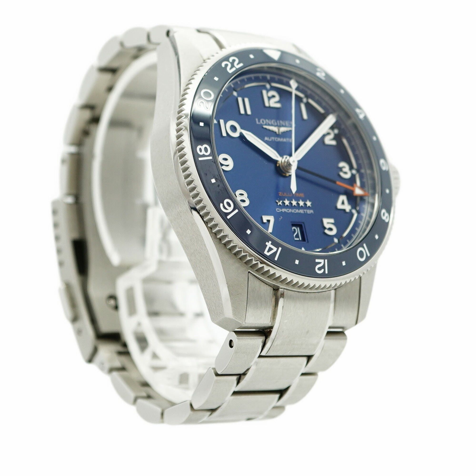 Other Longines Spirit Zulu Time L3.802.4.93.6 Navy Dial Men's Watch Size ONE SIZE - 4 Thumbnail