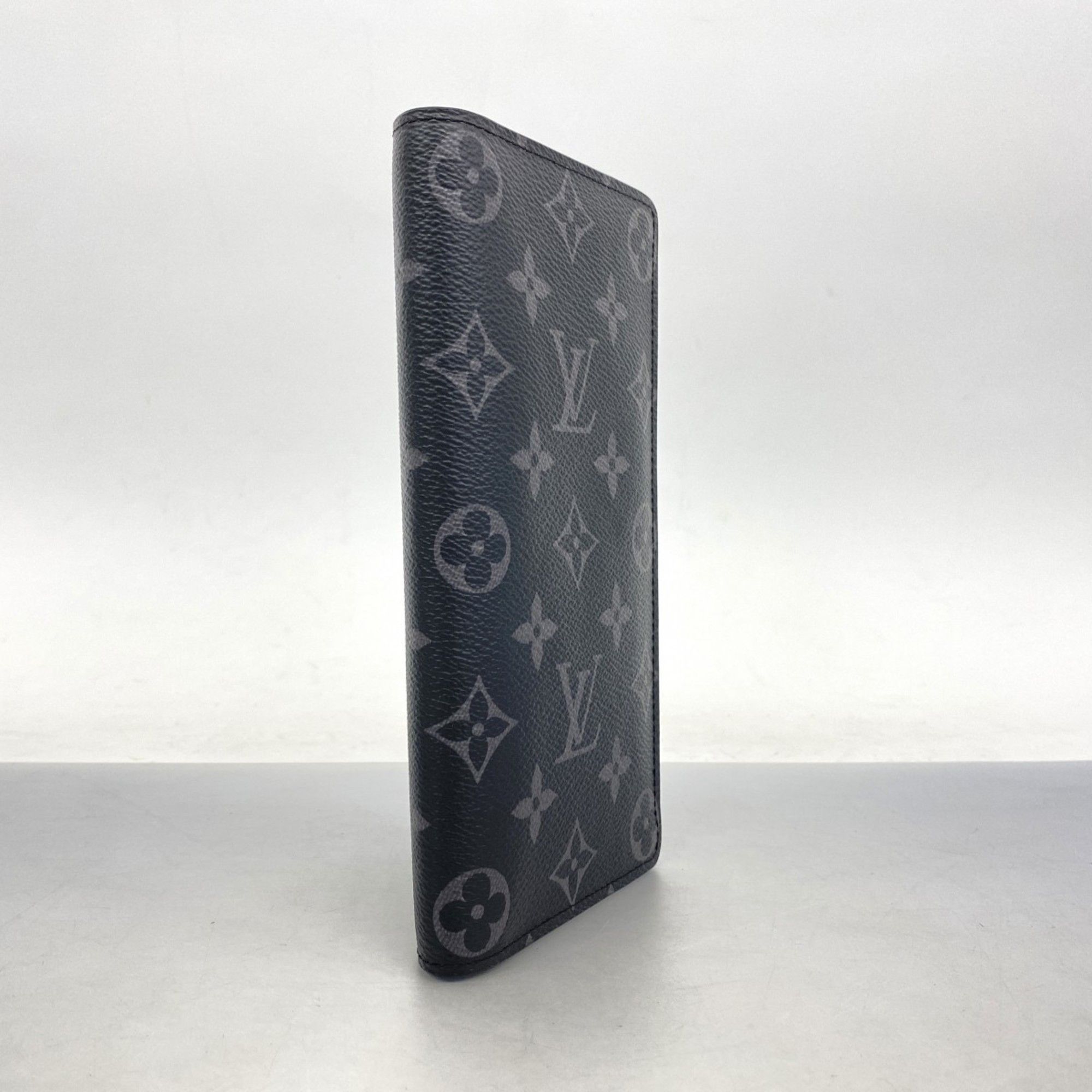 Other Louis Vuitton Monogram Eclipse Portefeuille Brazza Long Wallet M61697 Black Men's Size ONE SIZE - 2 Thumbnail