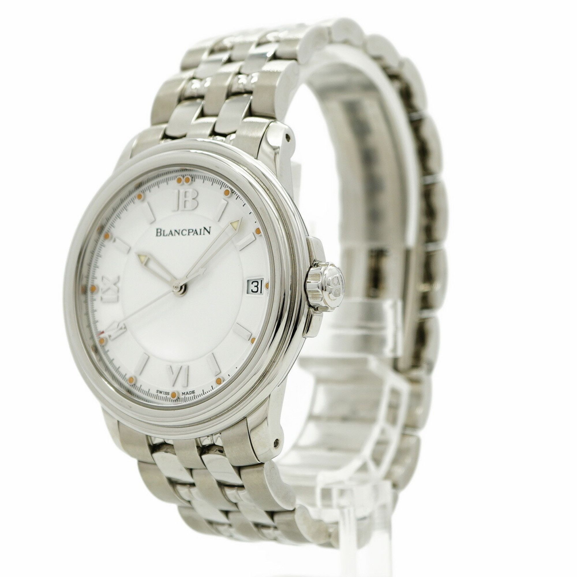 Other Blancpain Leman 2100 White Dial Men's Watch Size ONE SIZE - 3 Thumbnail