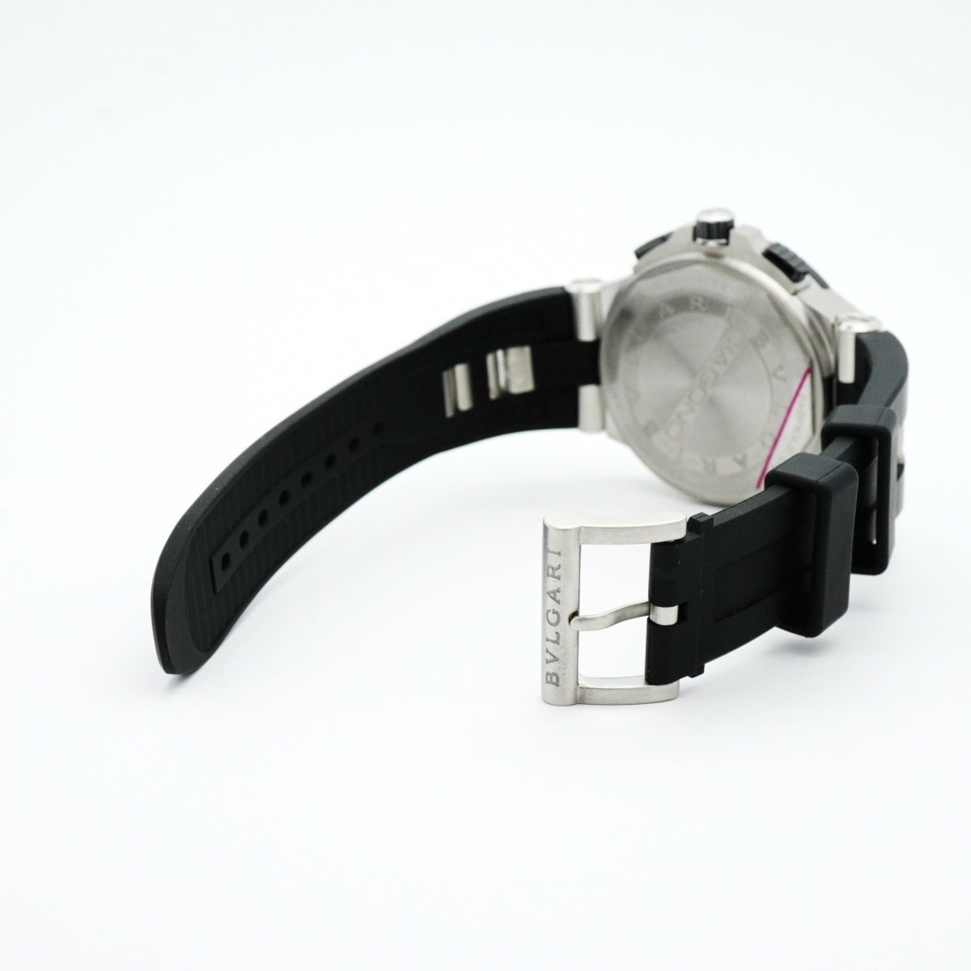 Other Bvlgari Diagono DG42SCCH Black Dial Men's Watch Size ONE SIZE - 5 Thumbnail