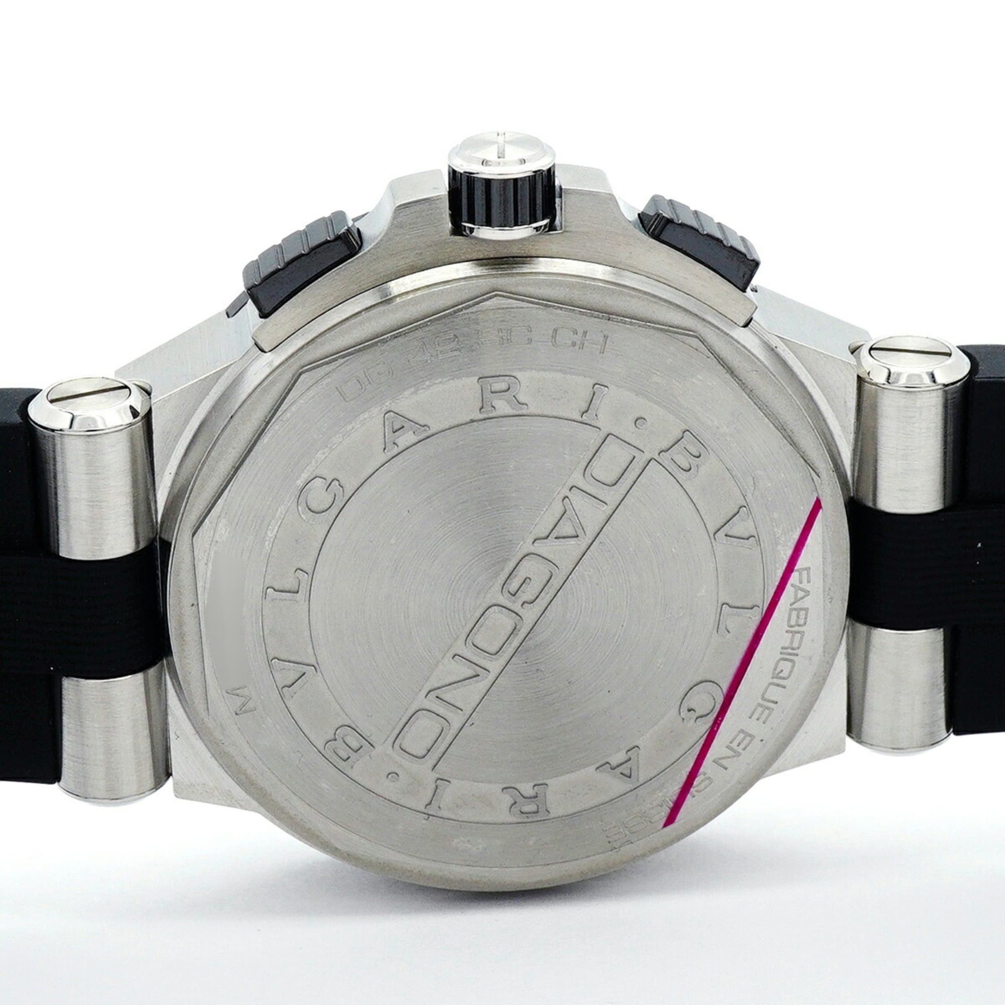 Other Bvlgari Diagono DG42SCCH Black Dial Men's Watch Size ONE SIZE - 6 Thumbnail