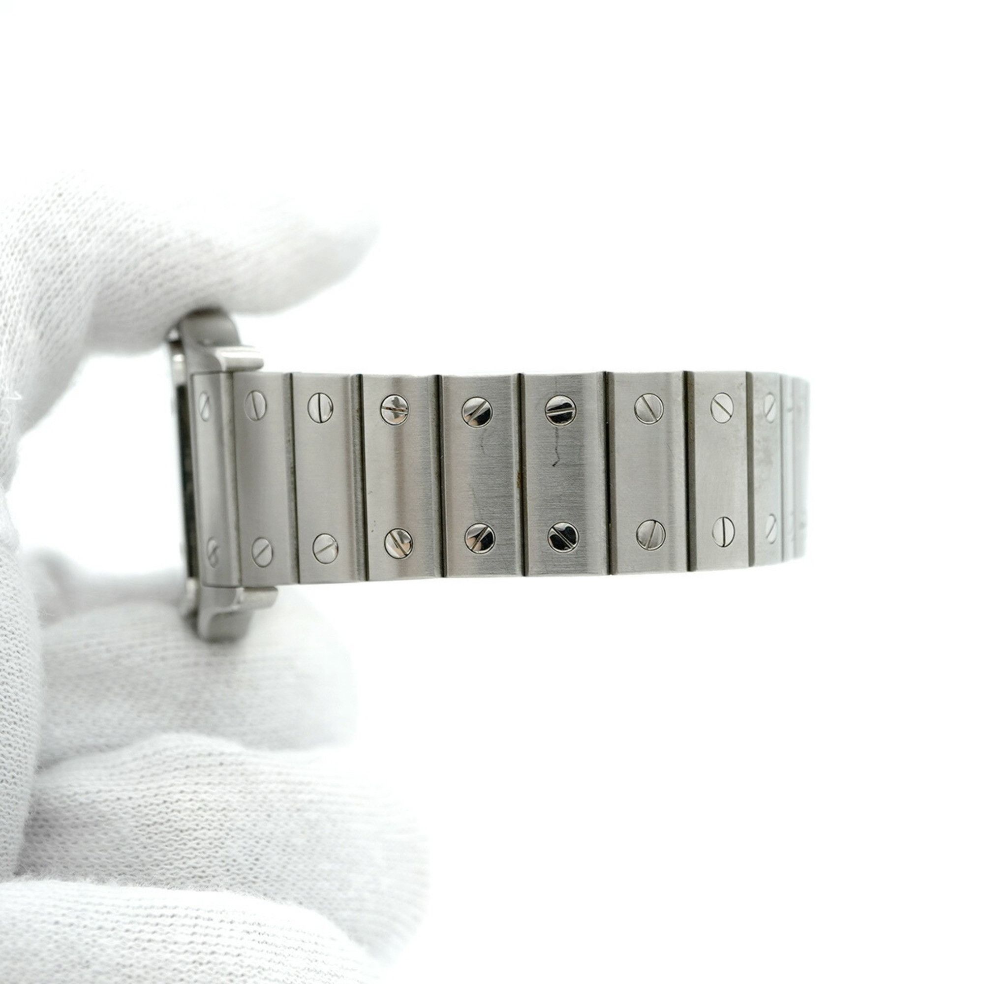 Other Cartier Santos Galbe LM W20055D6 Silver Dial Men's Watch Size ONE SIZE - 6 Thumbnail
