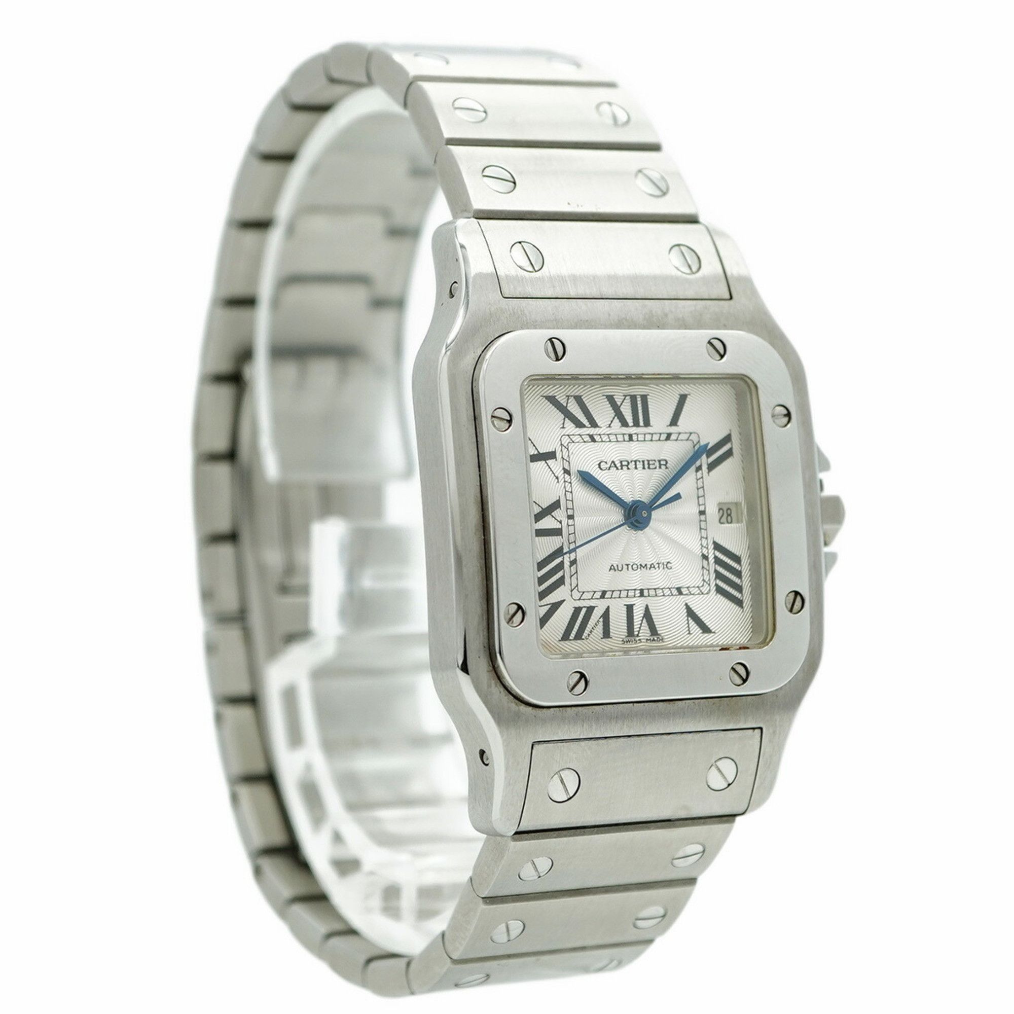 Other Cartier Santos Galbe LM W20055D6 Silver Dial Men's Watch Size ONE SIZE - 3 Thumbnail