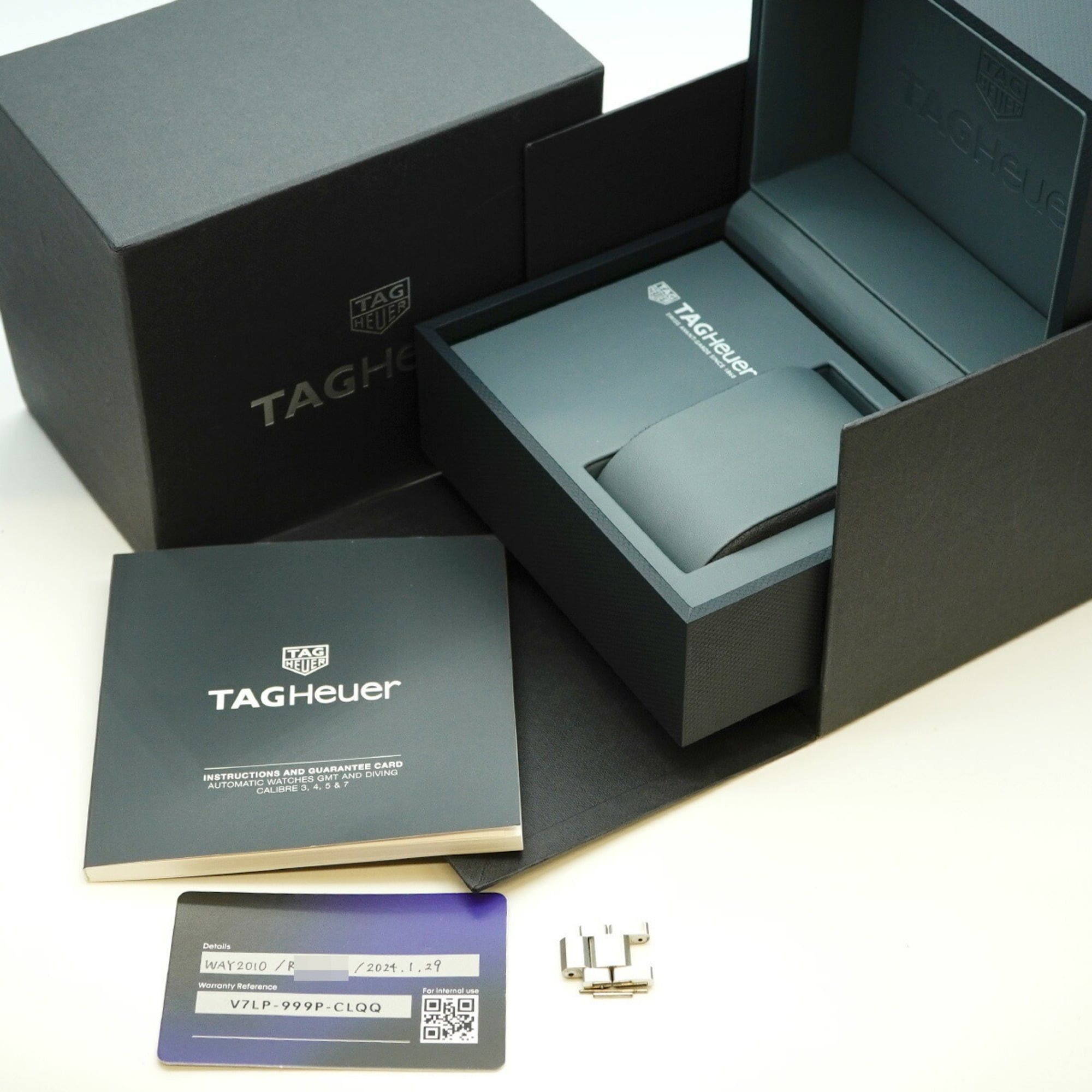 Other TAG Heuer Aquaracer WAY2010 Black Dial Men's Watch Size ONE SIZE - 2 Thumbnail