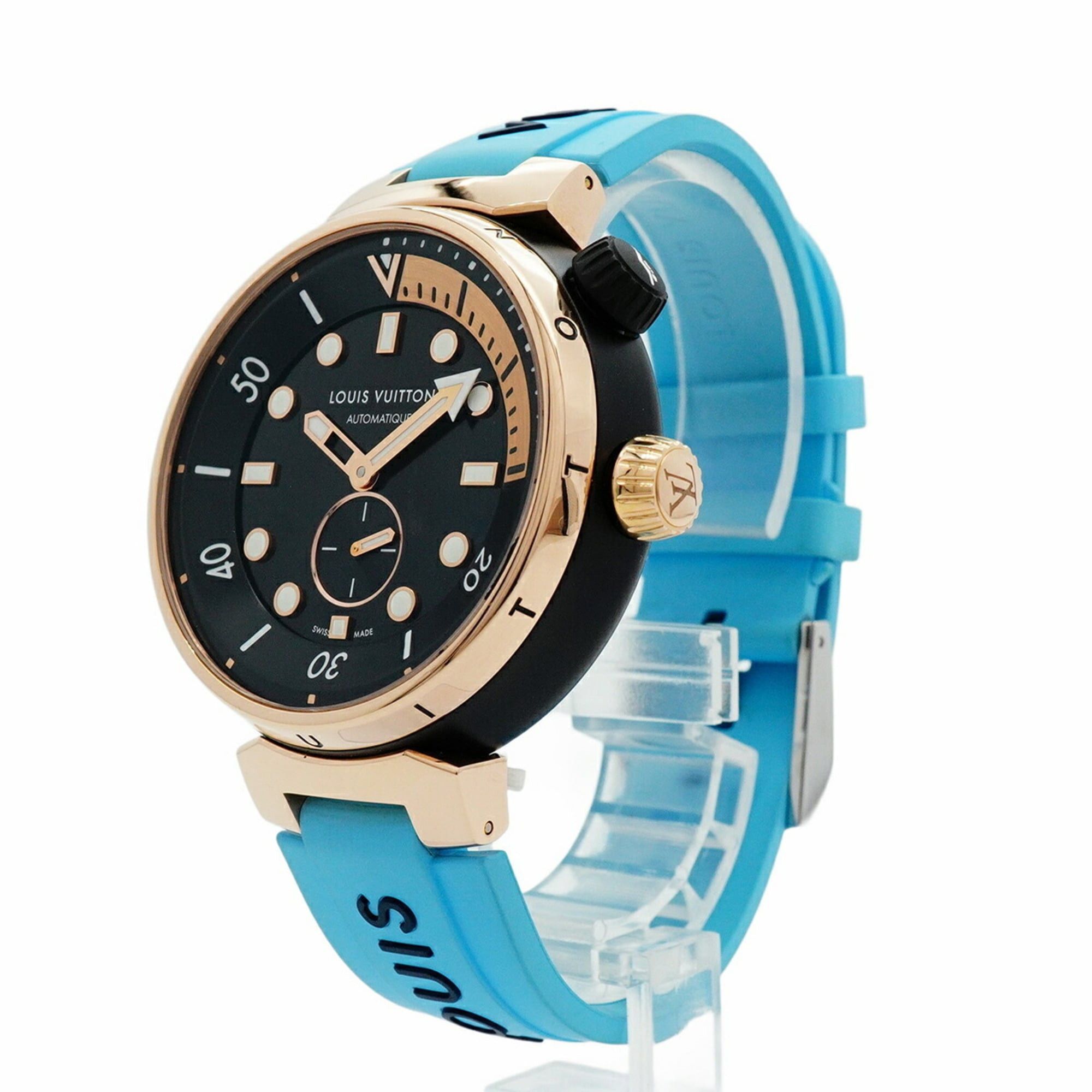 Other Louis Vuitton Tambour QA123Z Black Dial Men's Watch Size ONE SIZE - 3 Thumbnail