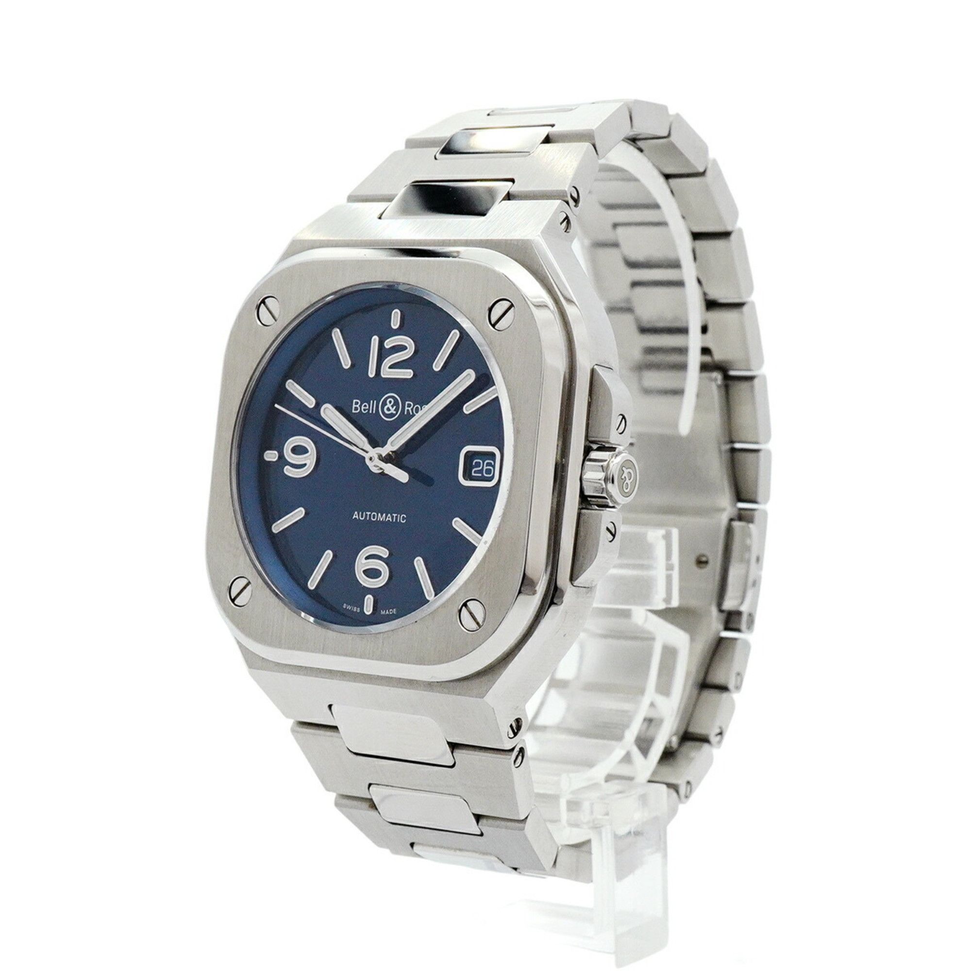 Other Bell & Ross BR 05 Blue Steel BR05A-BLU-ST SST Navy Dial Men's Watch Size ONE SIZE - 3 Thumbnail