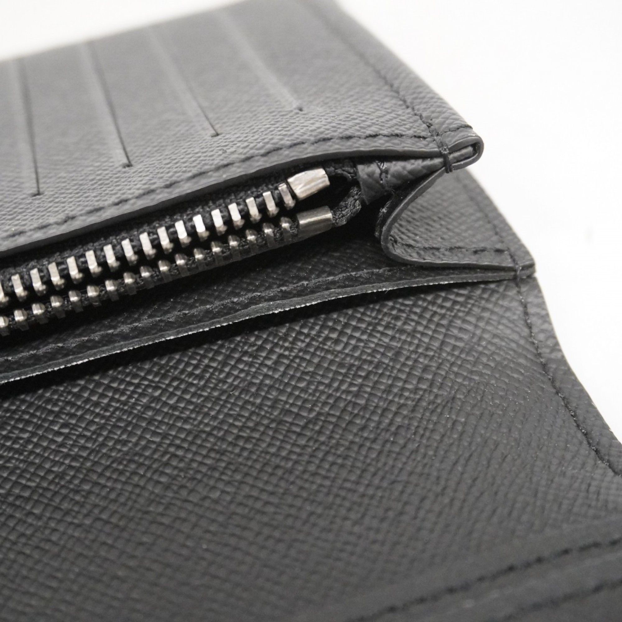 Other Louis Vuitton Monogram Eclipse Portefeuille Brazza Long Wallet M61697 Black Men's P2013148 Size ONE SIZE - 9 Thumbnail